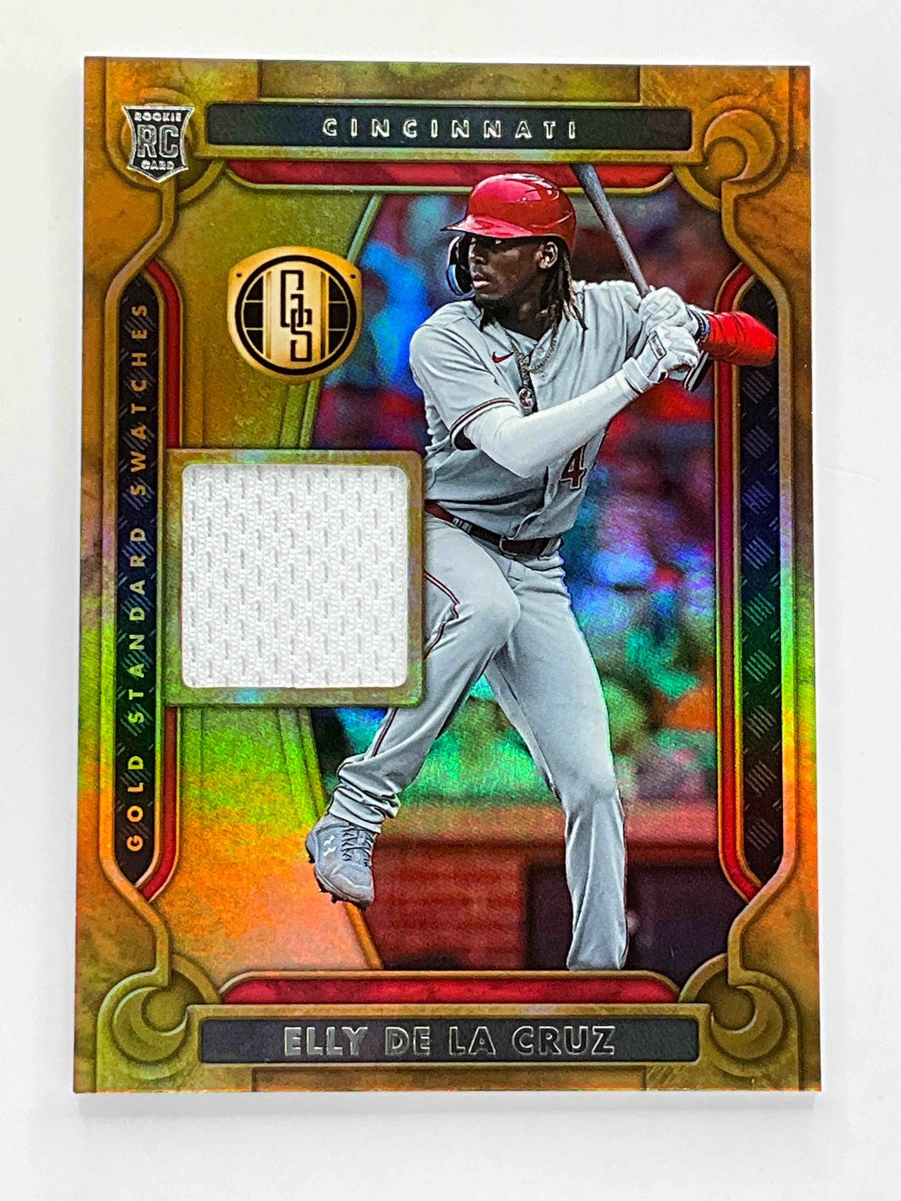Elly De La Cruz Wow!  Two Amazing Rookie Cards, Jersey Patch Gold Standard & Topps Pro Debut!  Hard To Find!  Both Rookies & Both Mint!