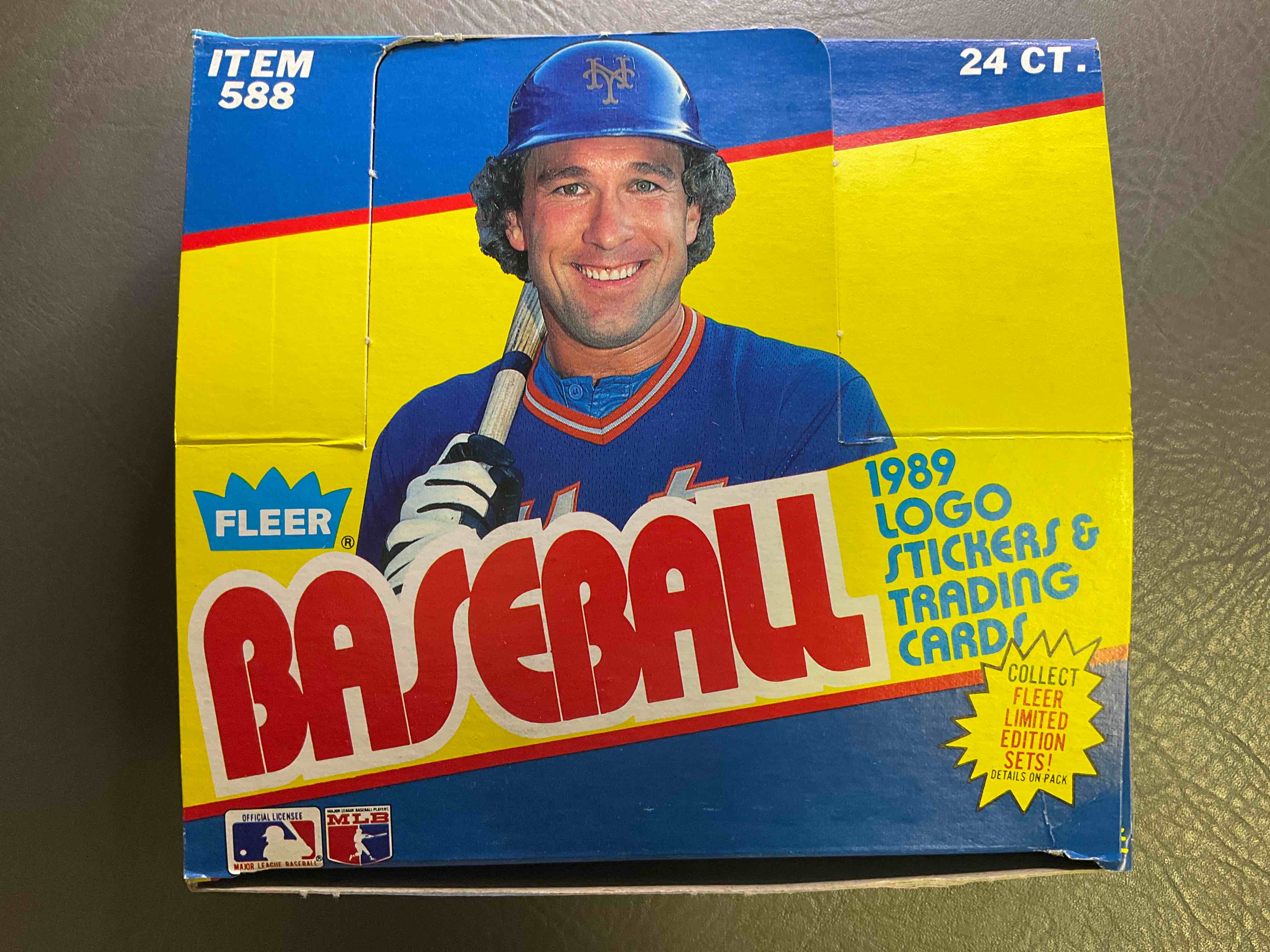 1989 Fleer Baseball 36 Card Cello Pack, Direct From Original Retail Case! This Is The Place To Search For Ken Griffey Jr's True Fleer Rookie Card & So Much More!  Getting Impossible To Find!