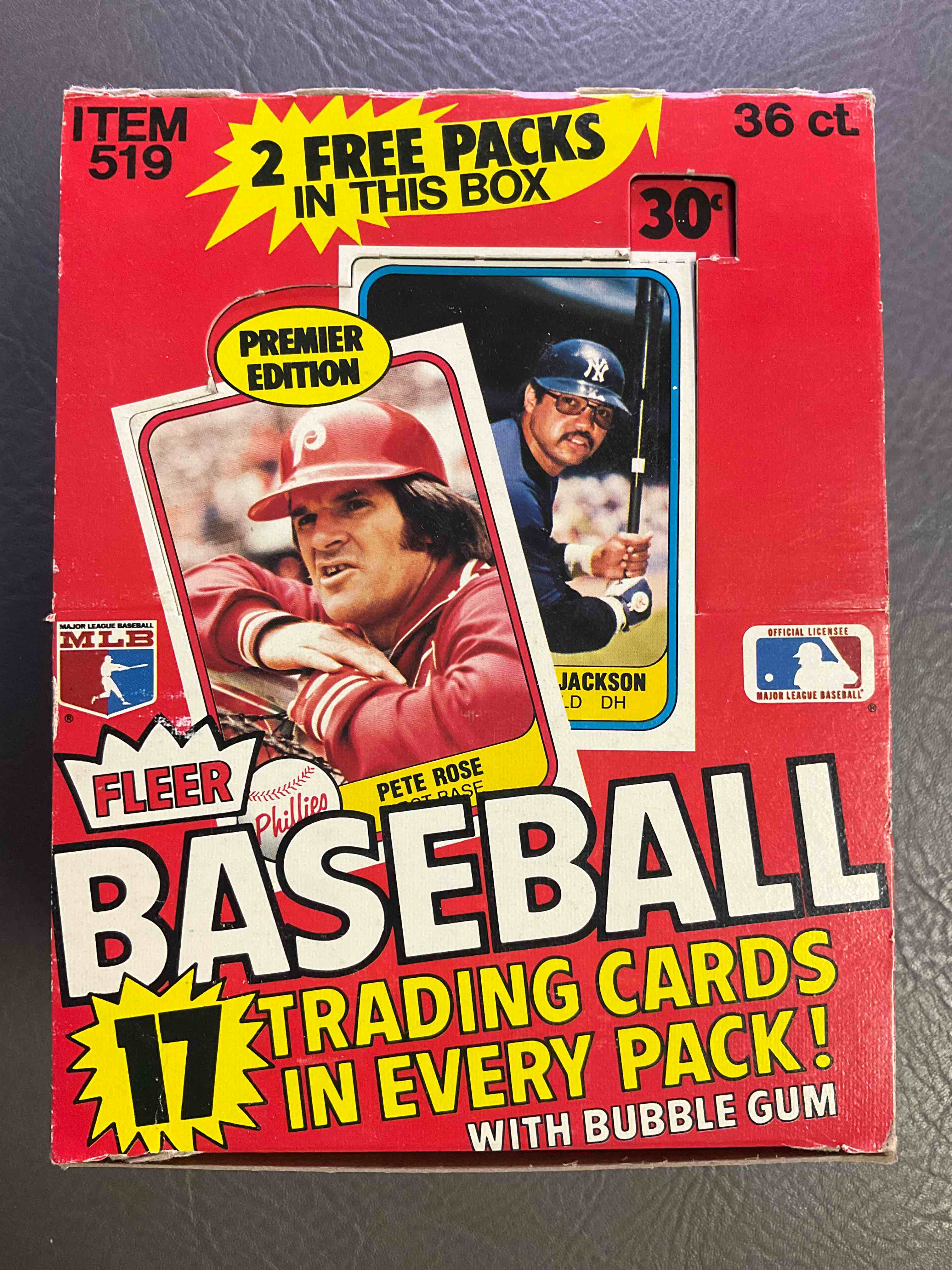 Wow!  Ultra Rare! 1981 Fleer Baseball Unopened Wax Pack, Direct From Original Retail Case!  Search For Fernando Valenzuela Rookie & Too Many Valuable Cards To List!  Excellent Condition, Impossible To Find!