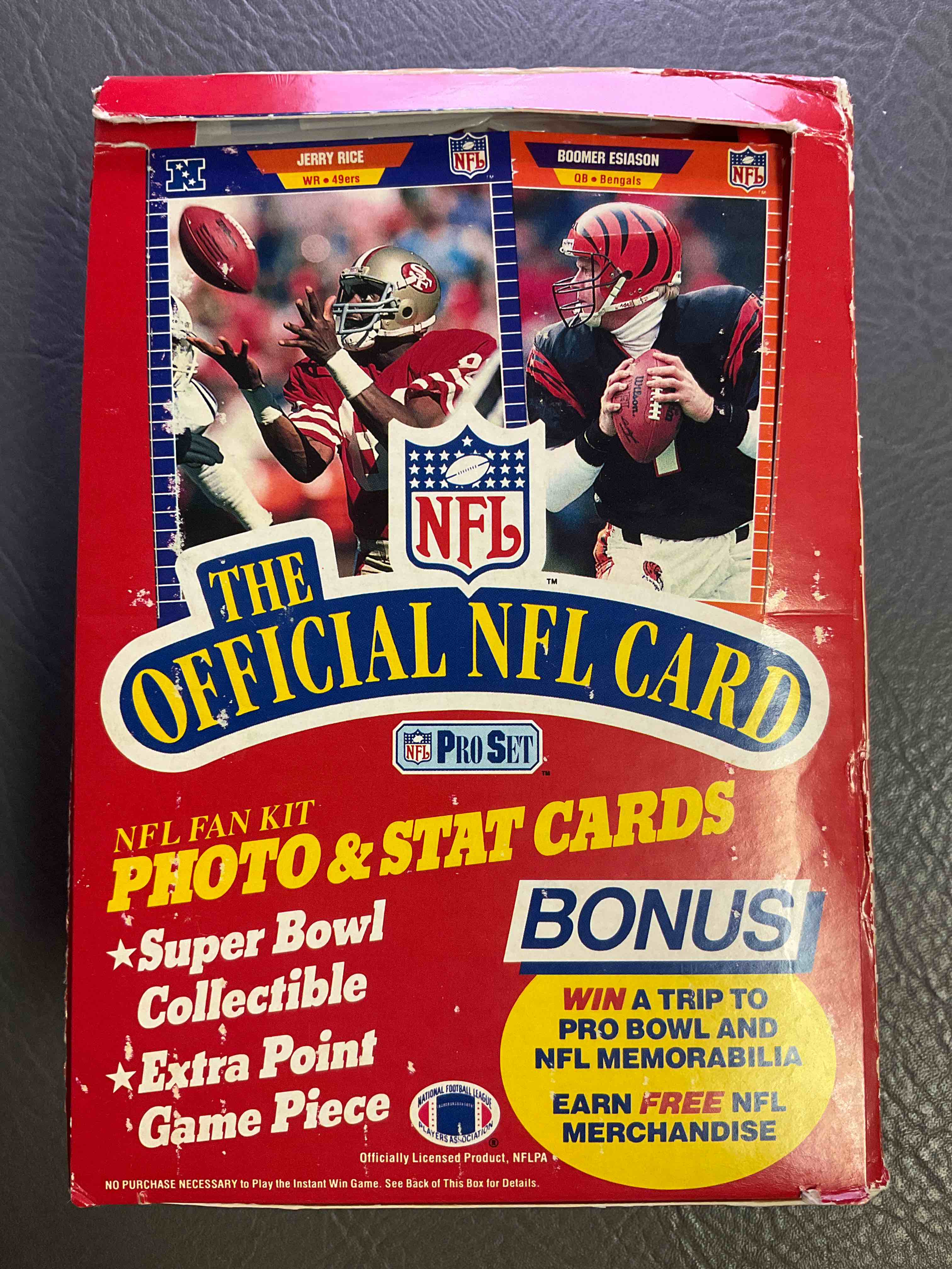 Loaded!  1989 Pro Set Sealed Card Pack, Direct From Original Retail Case!  Highly Sought After By Collectors As This Year Is Loaded With High Profile Rookies!  Search For Rookie Cards From Barry Sanders, Deion Sanders, Troy Aikman, Michael Irvin & Much More!  Getting Hard To Find!