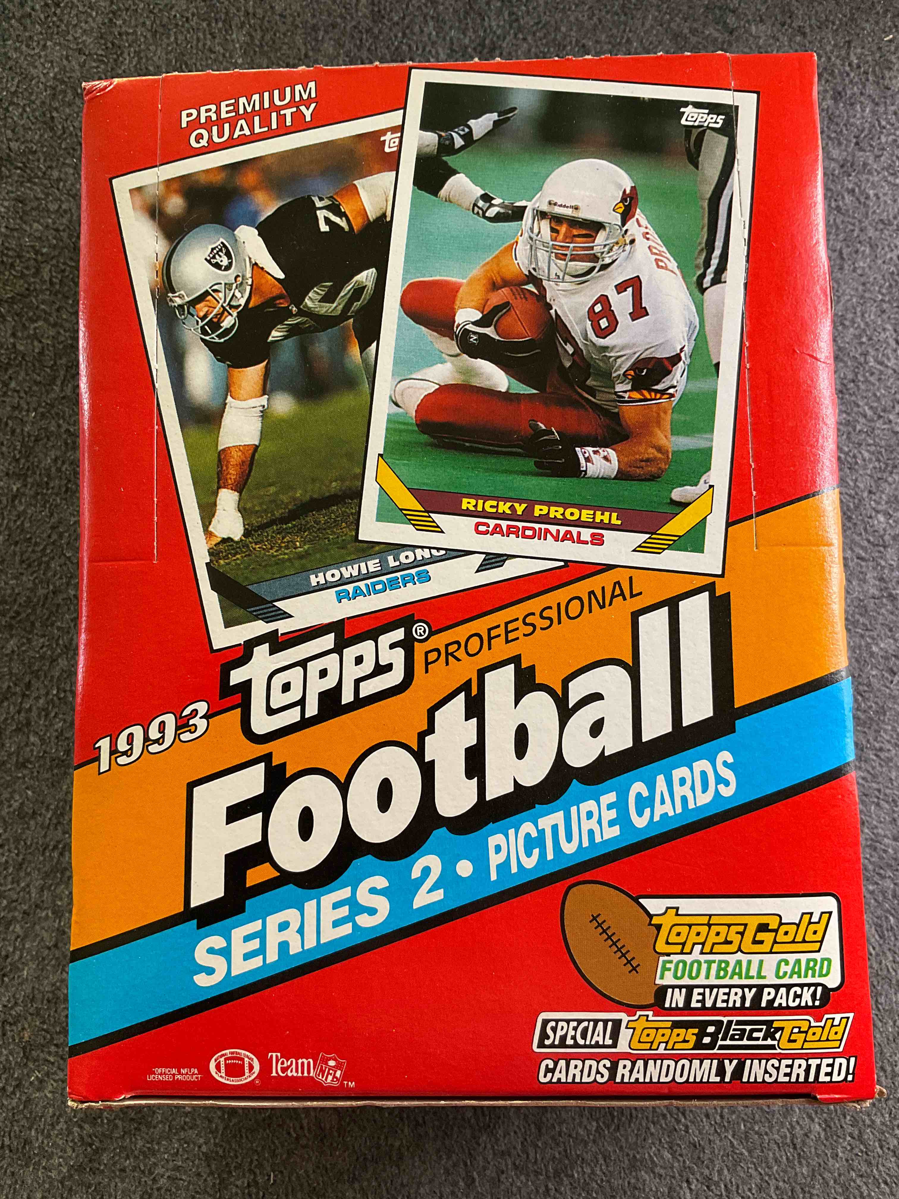 1993 Topps Series Two Unopened Wax Packs, Direct From Original Box! Search For Valuable Barry Sanders, Emmitt Smith & Other 80s Stars