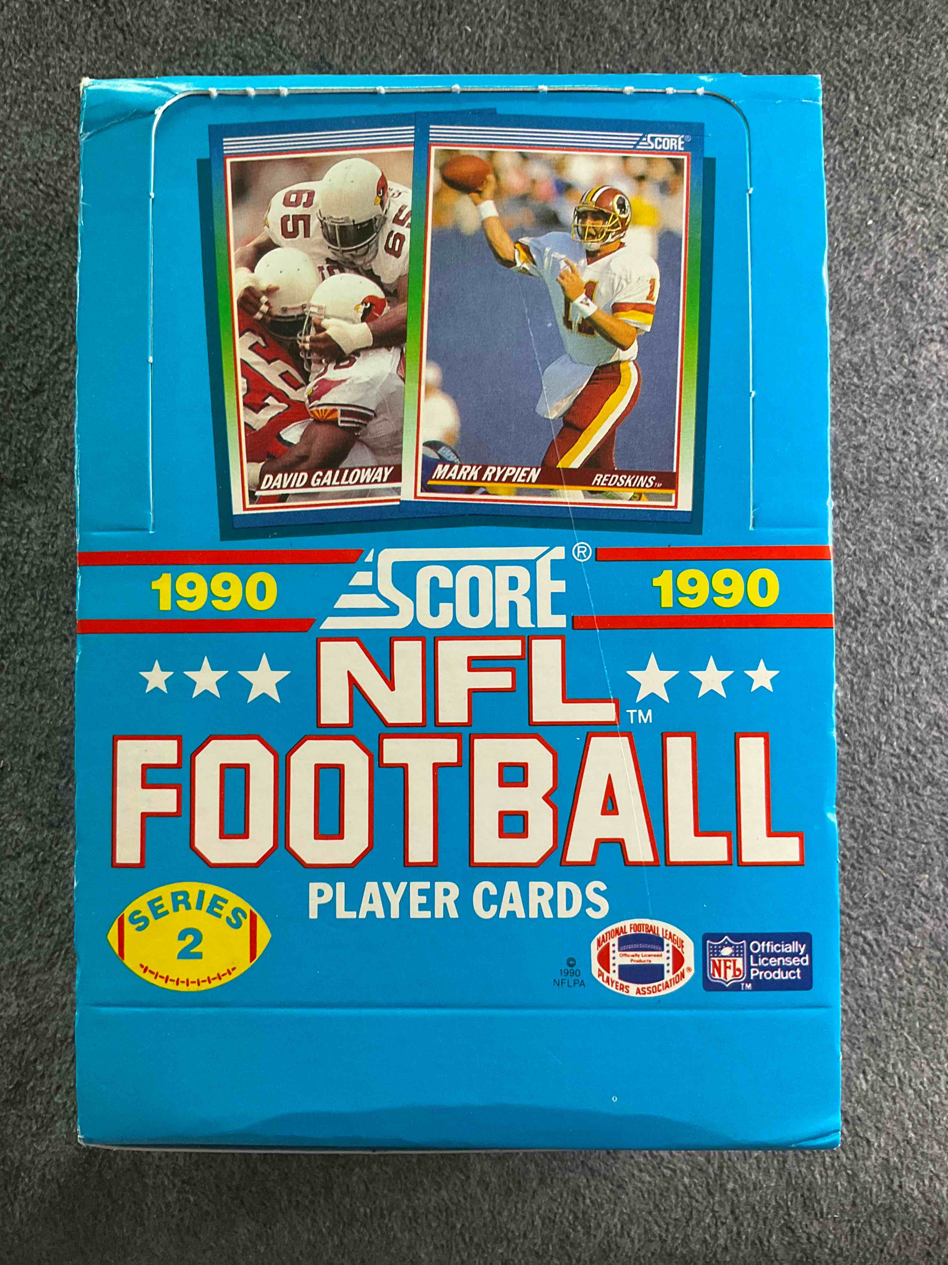 1990 Score Series 2 Football Sealed Packs! Direct From Original Retail Case! Search For Barry Sanders, Jerry Rice, Joe Montana & Other 80’s Stars!