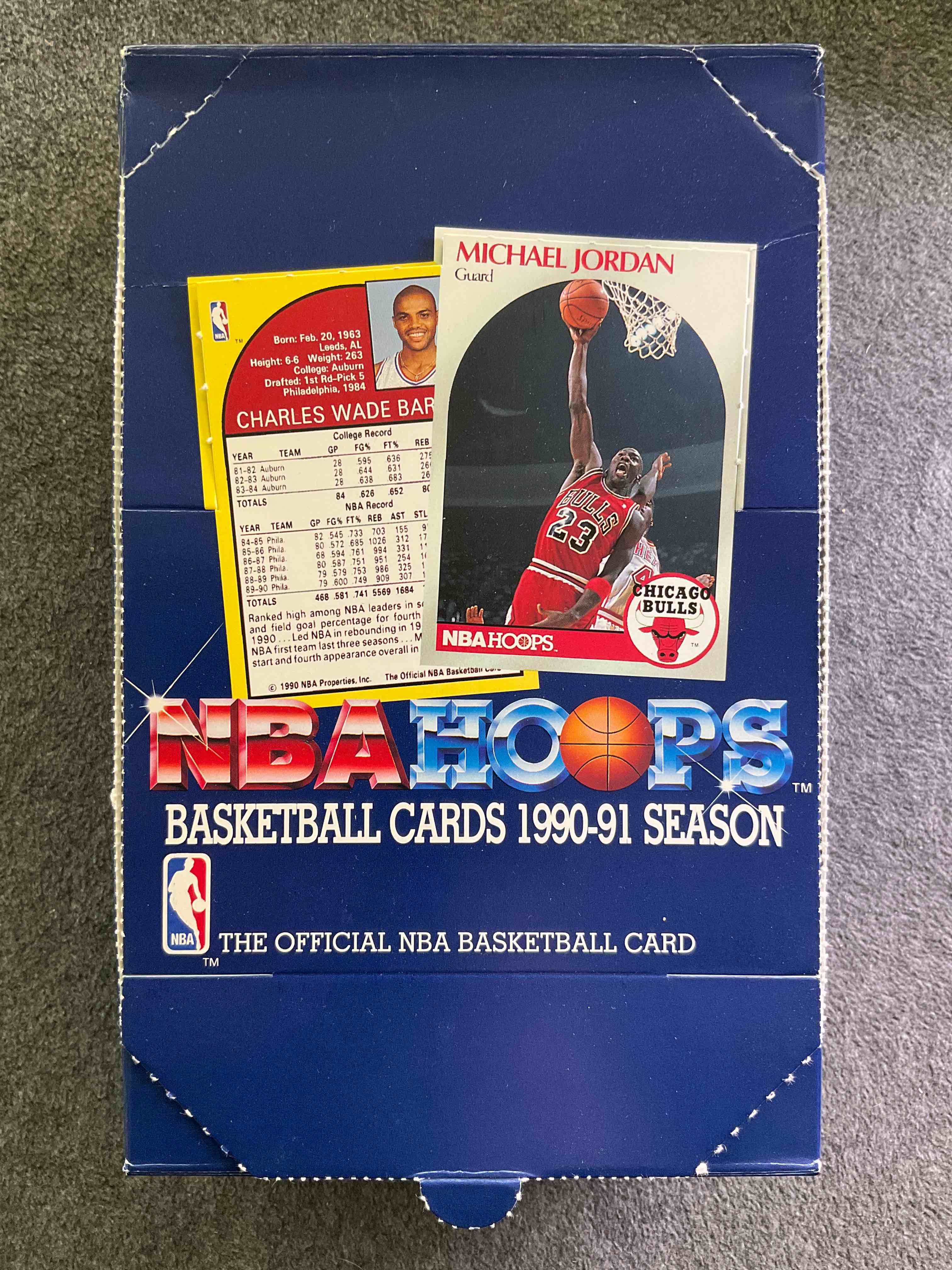 1990/91 NBA Hoops Unopened Sealed Card Pack, Direct From Original Sealed Retail Case!  Search For Early Michael Jordan #65 (PSA 10 Value $550), Jordan All Star Card, & Too Many Other Nice Cards To List!