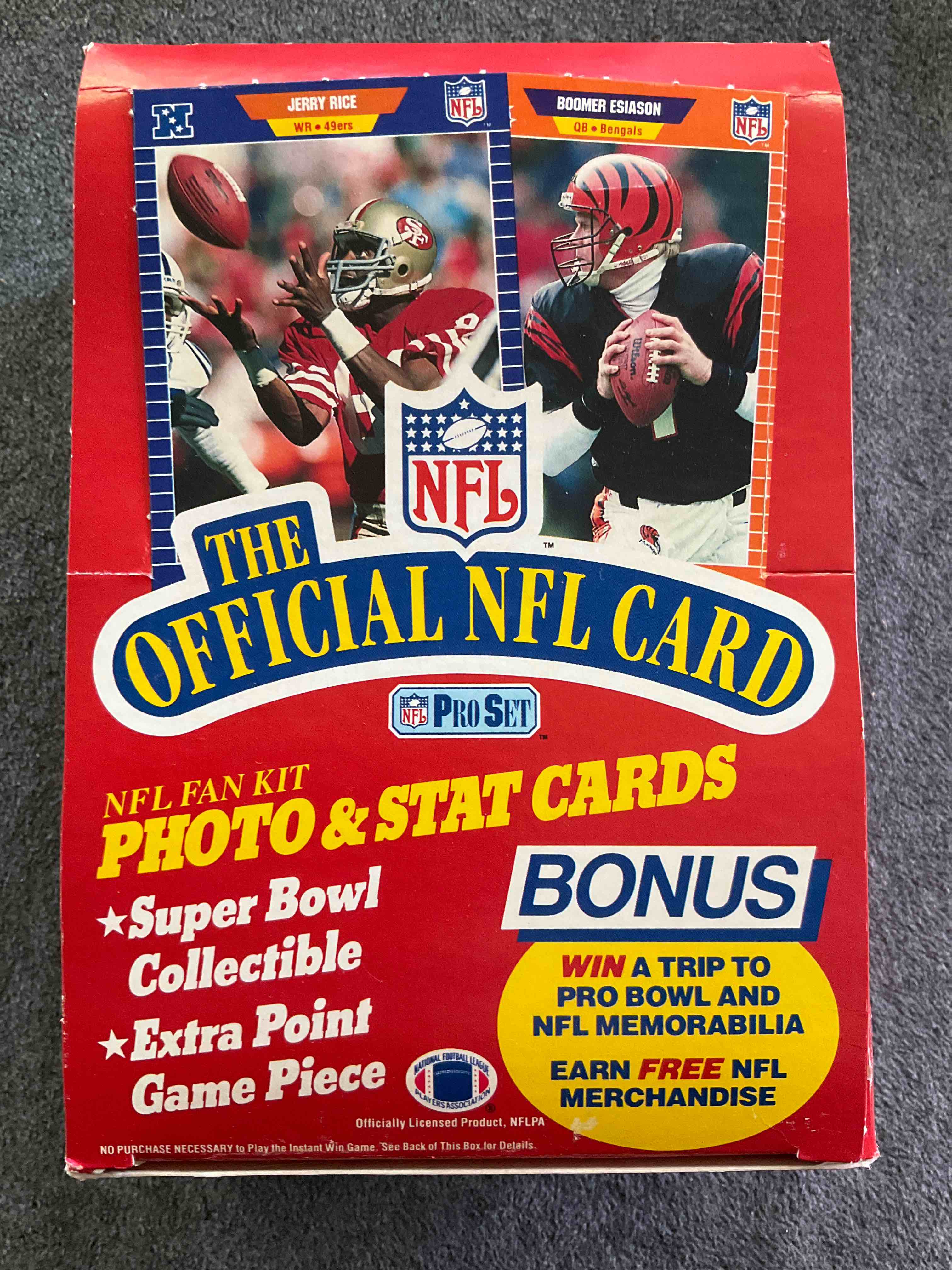 Wow! 1989 Pro Set Unopened Packs! Direct From Original Box! Loaded Rookies! Search For Barry Sanders, Deion Sanders, Michael Irvin & Troy Aikman Rookie Cards! 