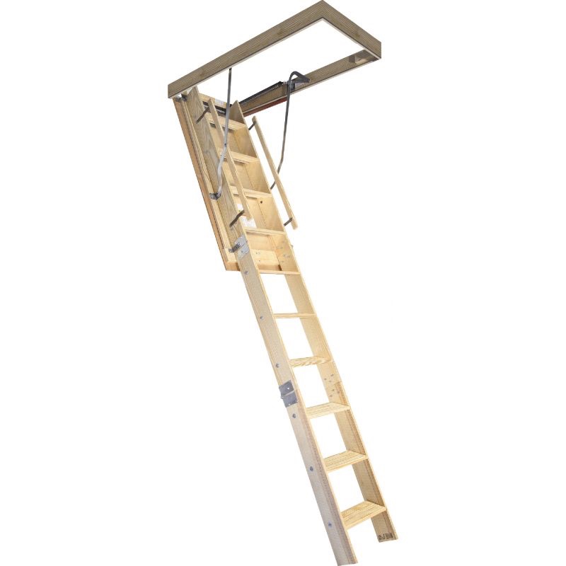 Louisville Ladder Big Boy Wood Attic Stairs SWAG-100FTS