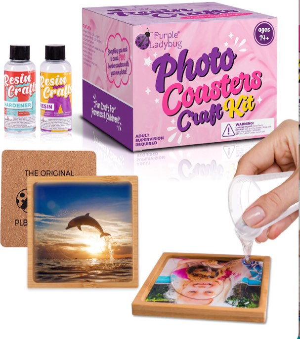 Resin Crafts: Photo Coaster