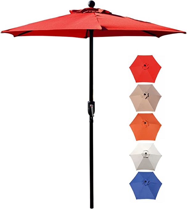 umbrella A011-022 white/red striped( similar to stock photo)