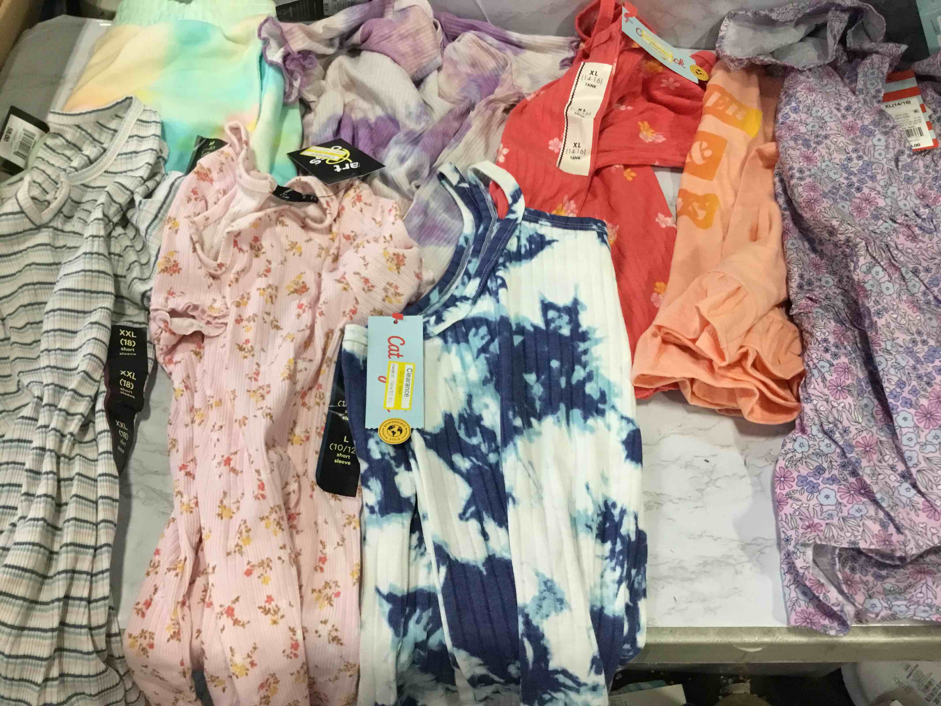 Assorted Girls Clothes (Sizes May Vary) 