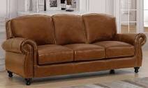 Hobson Leather Sofa