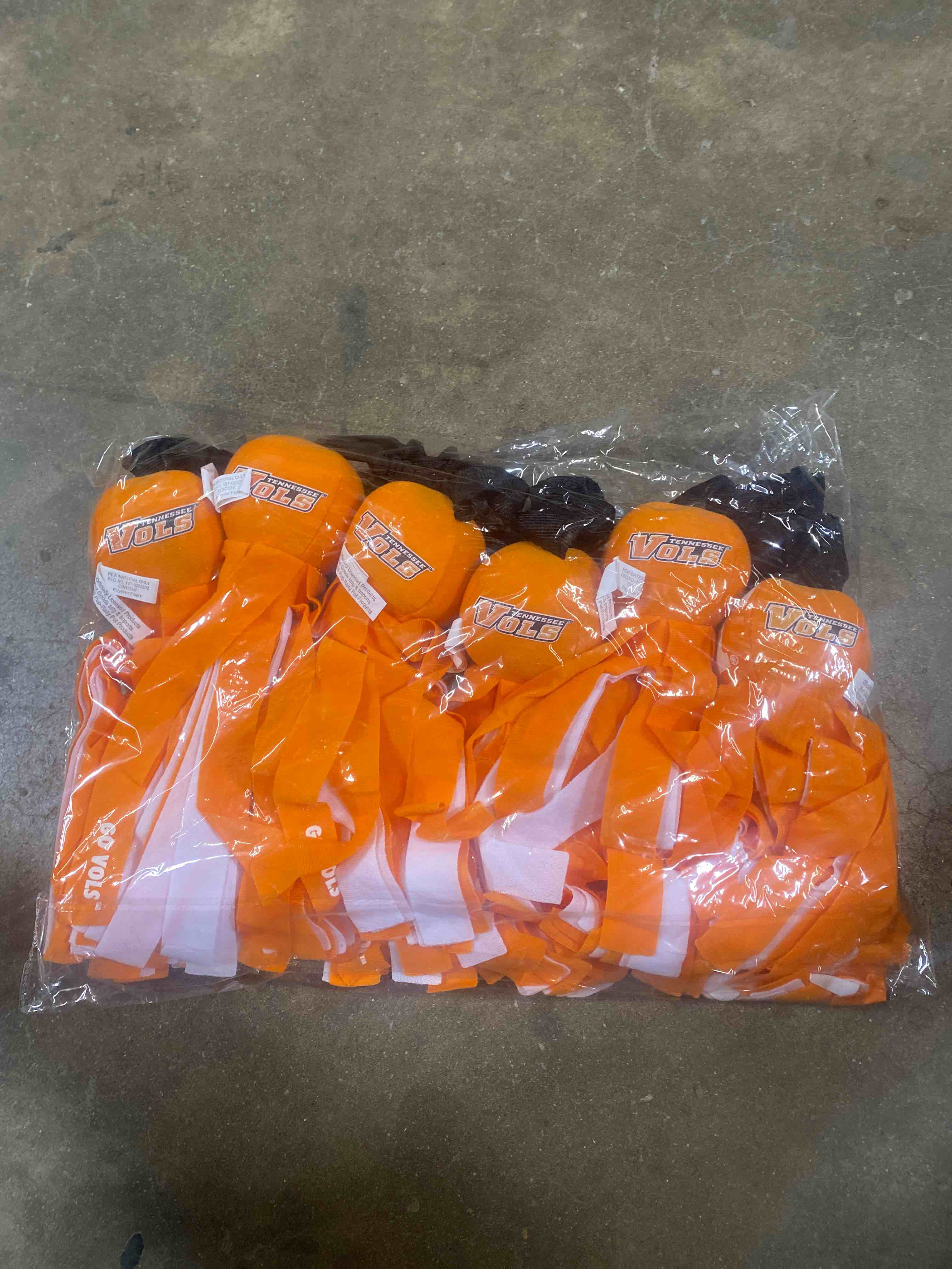 Tennessee Volts,Go Volts! Pom Poms 6 Pack