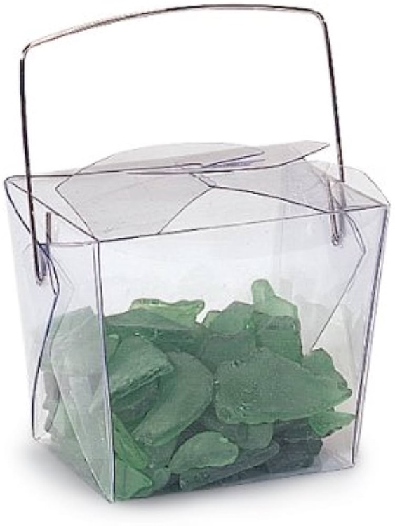 CLEAR Translucent P.E.T. Take OutBoxes 2-3/4" x 2" x 2-1/2" (5 unit, 12 pack per unit.)