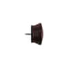 Mix And Match Antique Mahogany Wood Curtain Rod Finial (Set of 2)