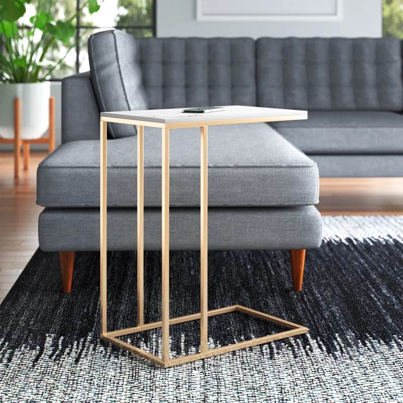 Ashana C-Shaped End Table