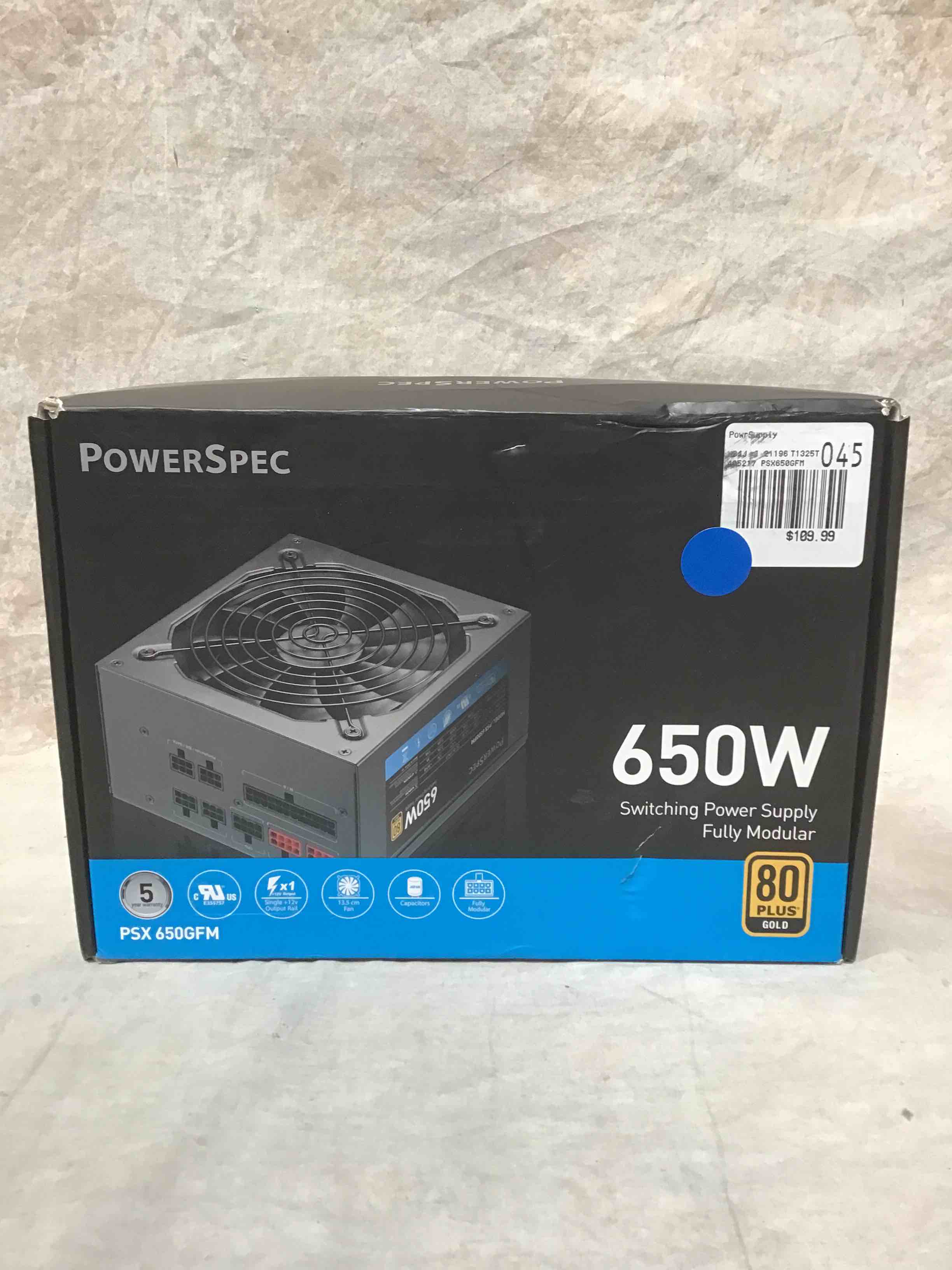 PowerSpec 650W Power Supply 
