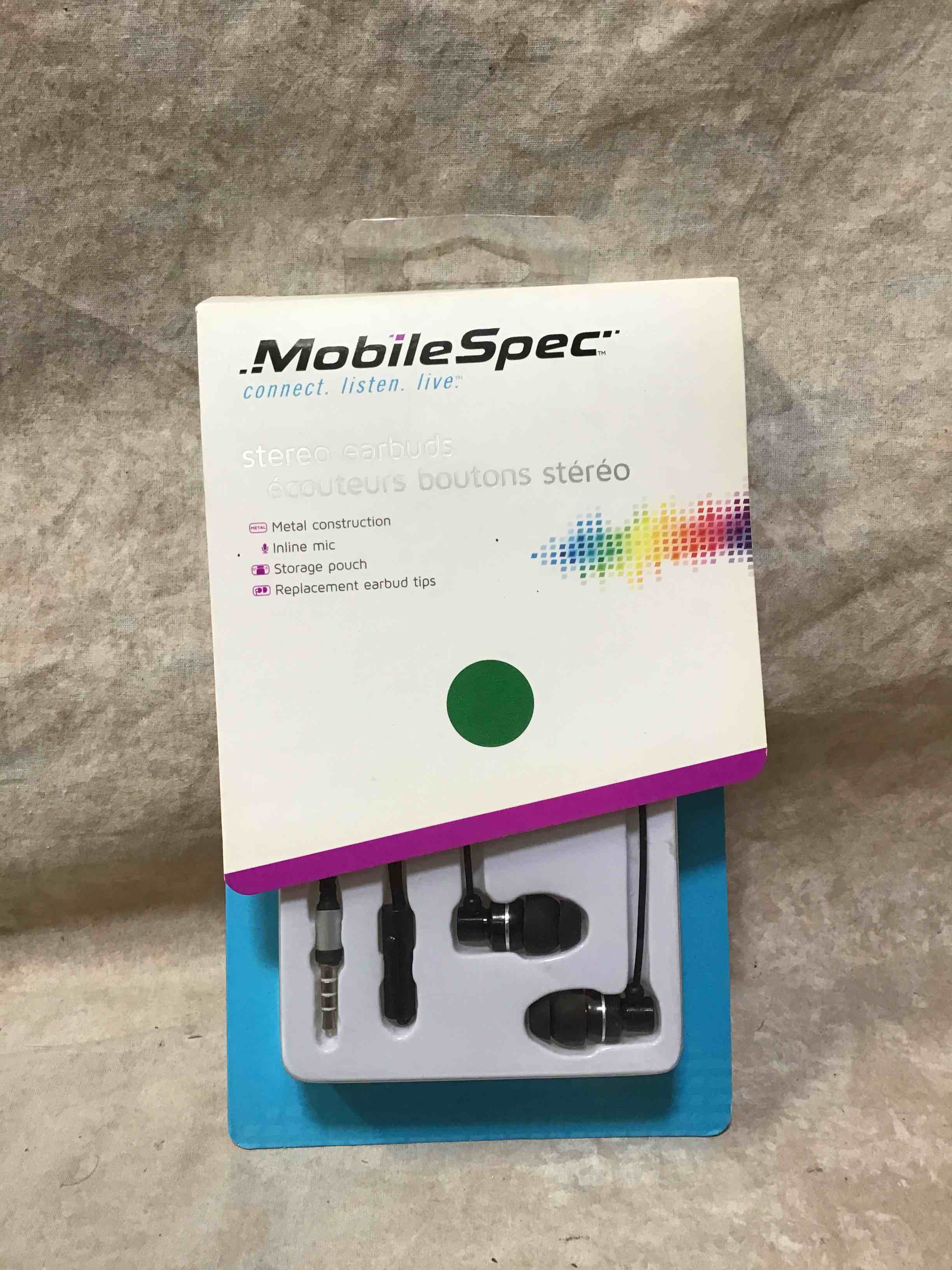 Mobile Spec Stereo Earbuds 