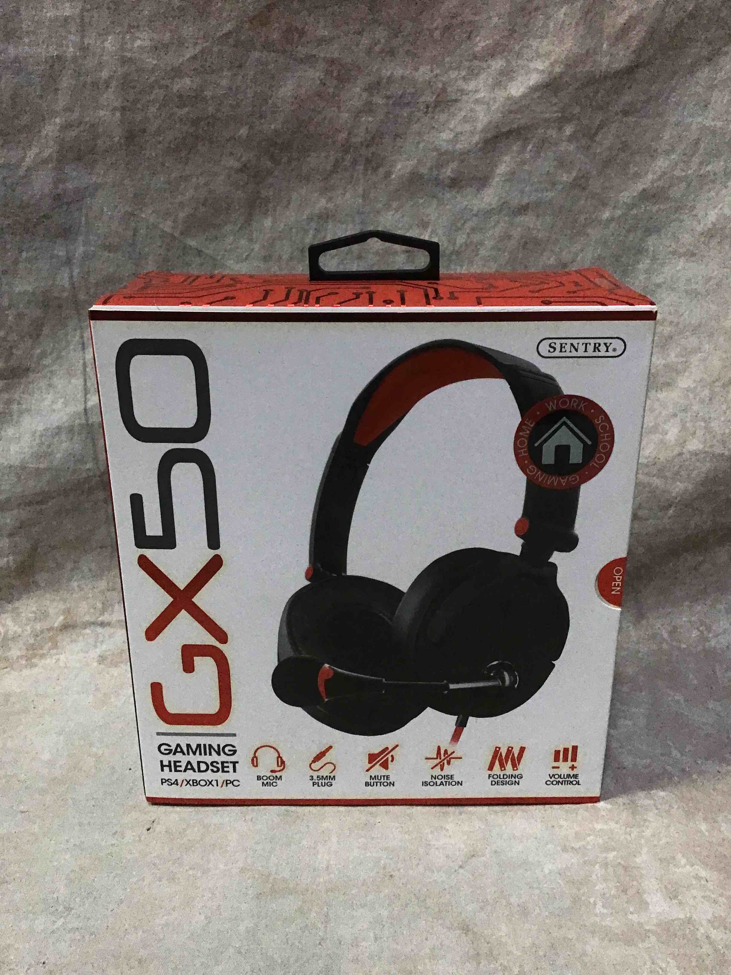 SENTRY Industries GX50 Gaming Headset for PS4 / Xbox/PC - Color May Vary (Red, Green, Blue)