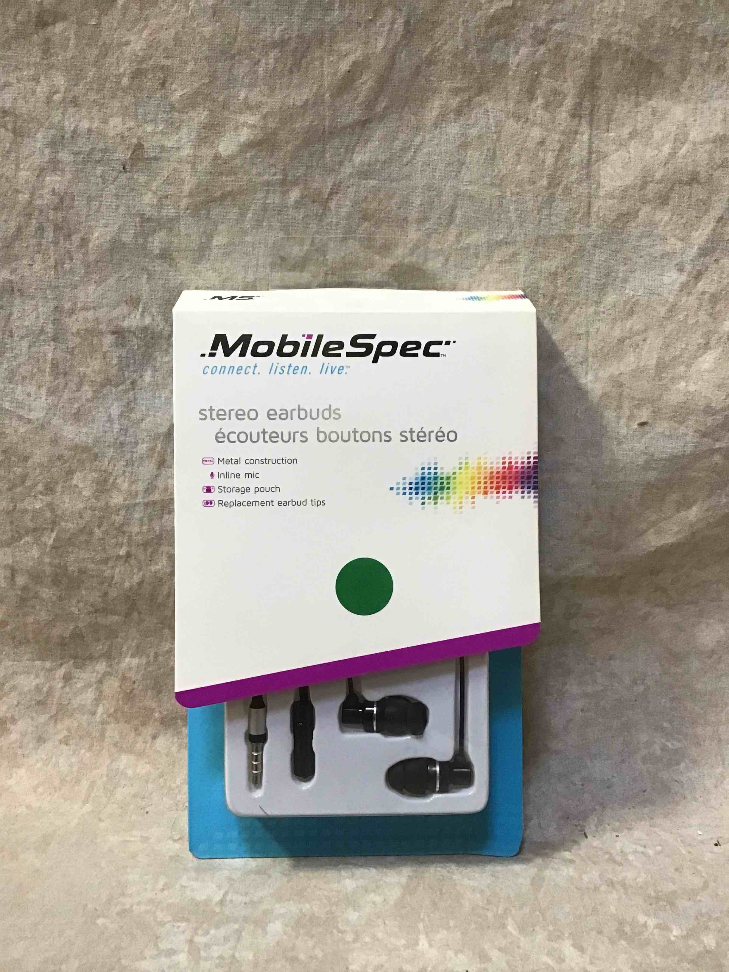 Mobile Spec Stereo Earbuds