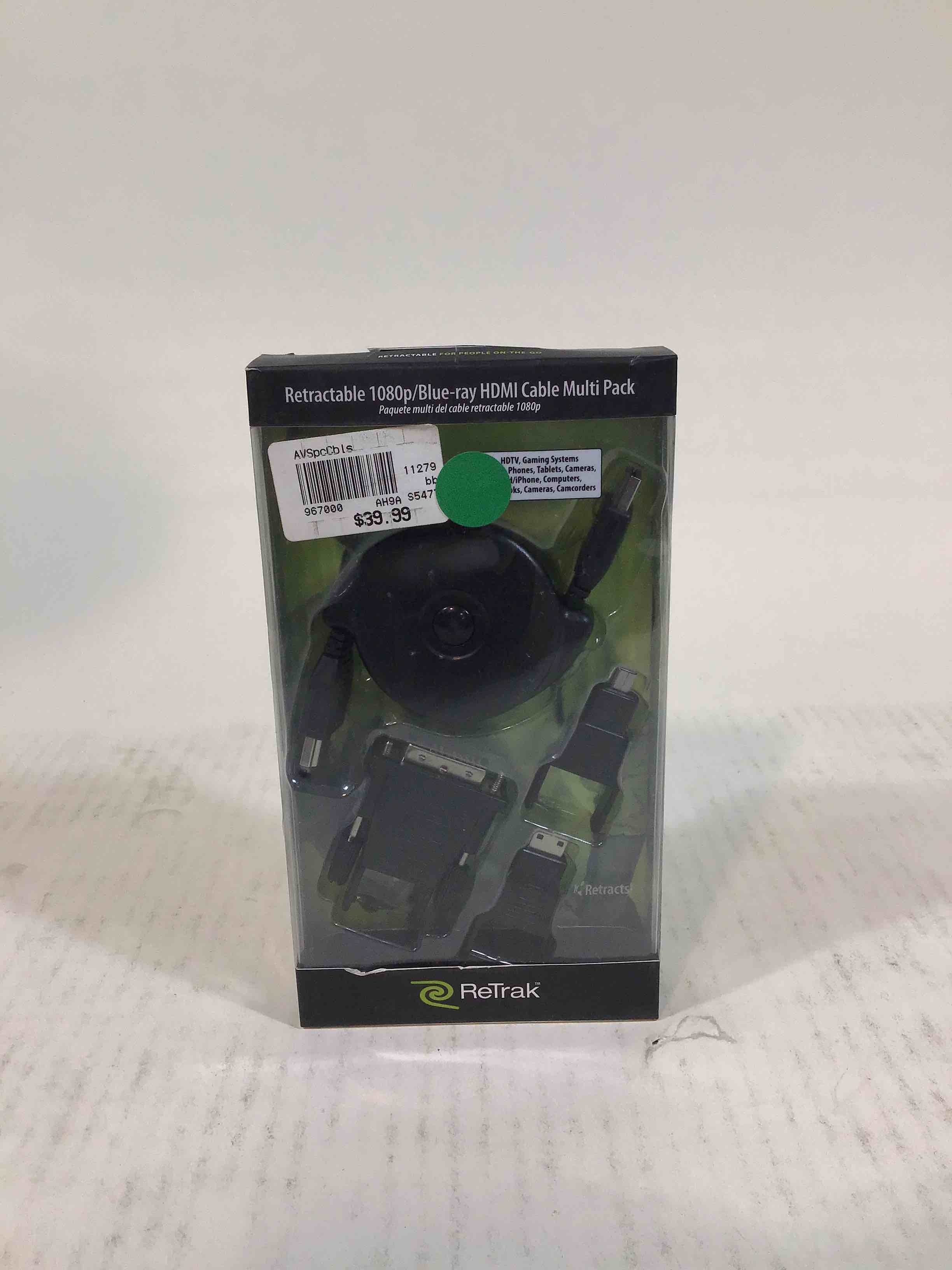 ReTrak HDMI 1080P Multi Pack 
