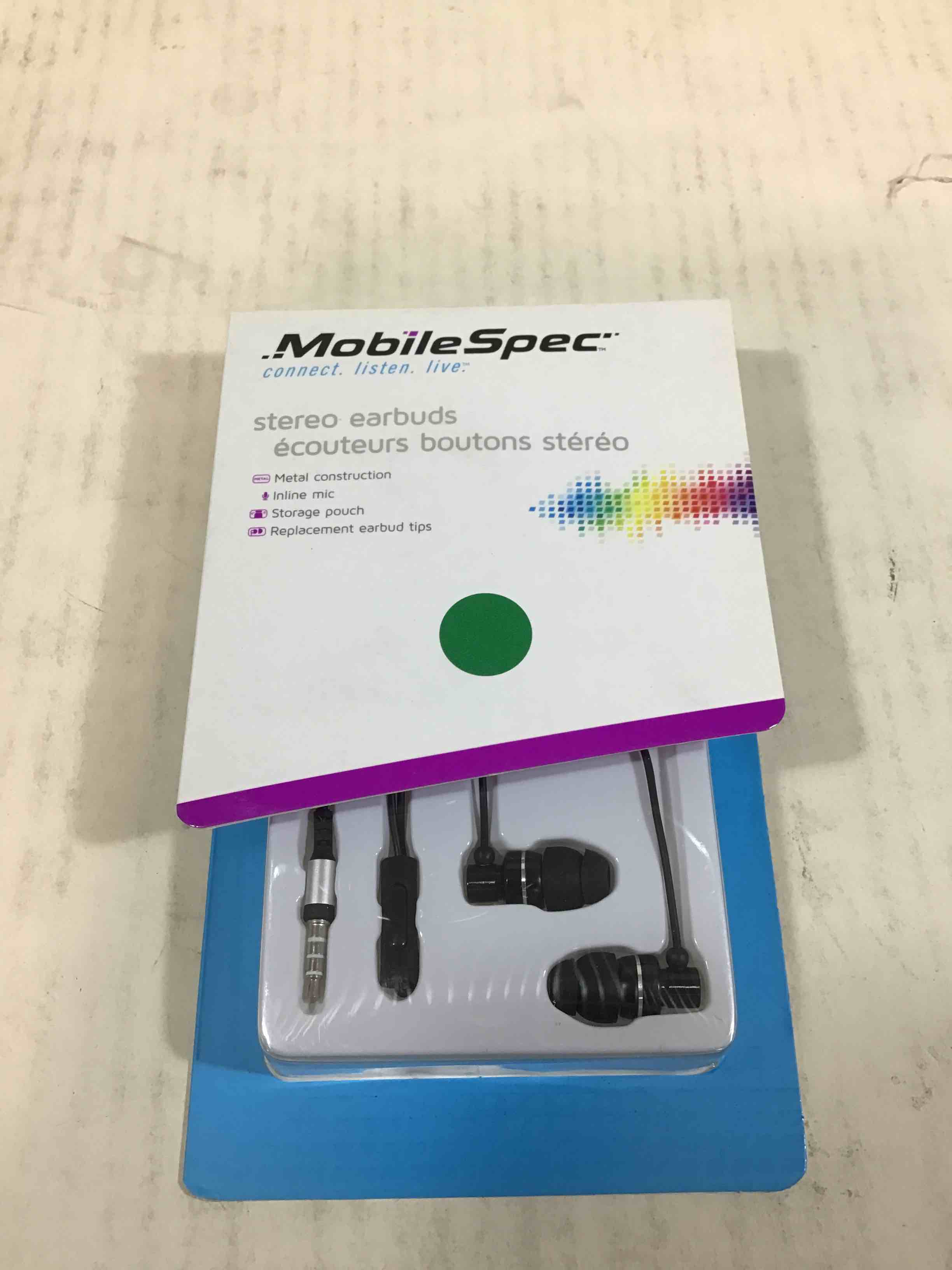 Mobile Spec Stereo Earbuds 