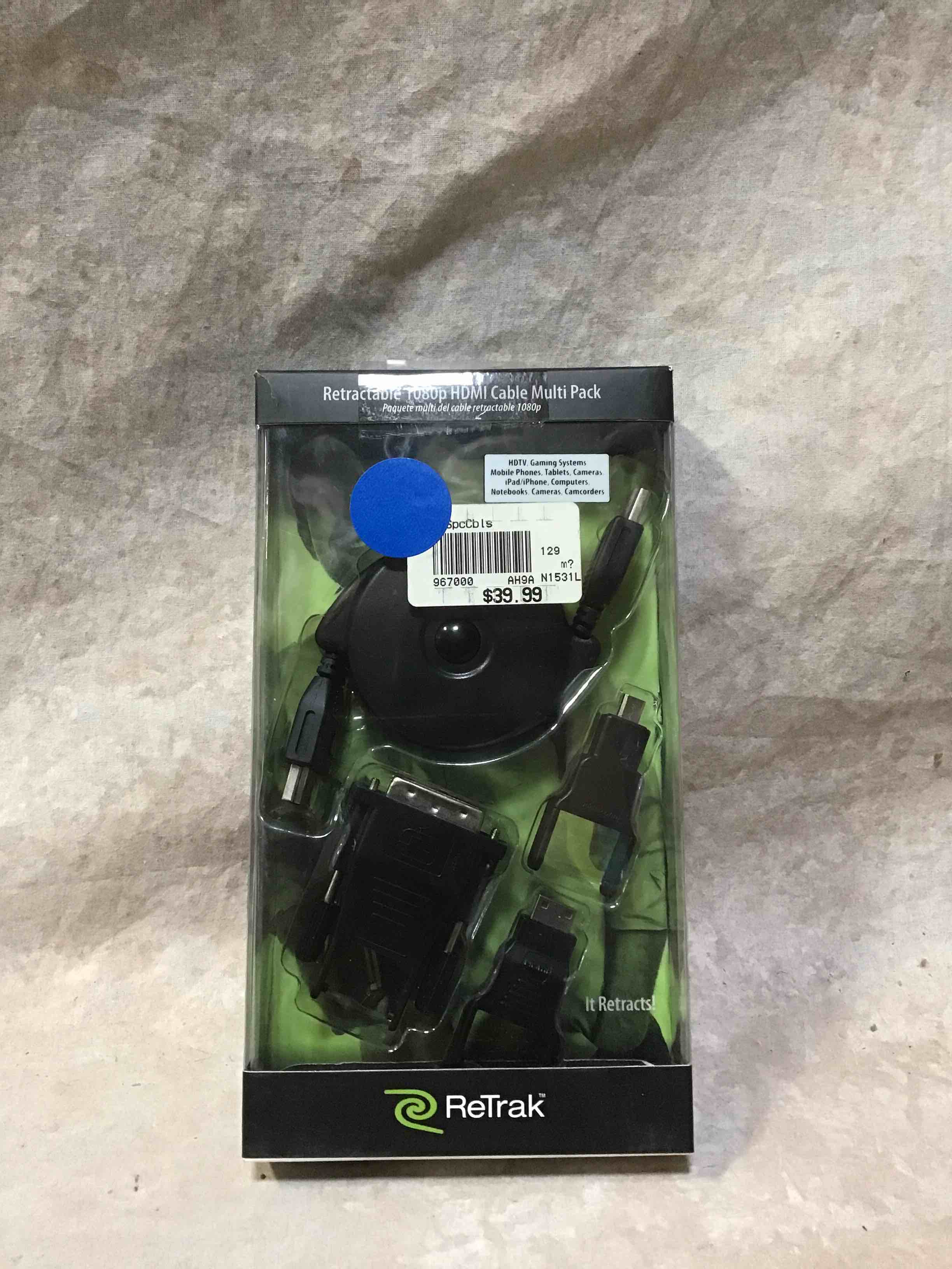 ReTrak HDMI Multi Cable Set