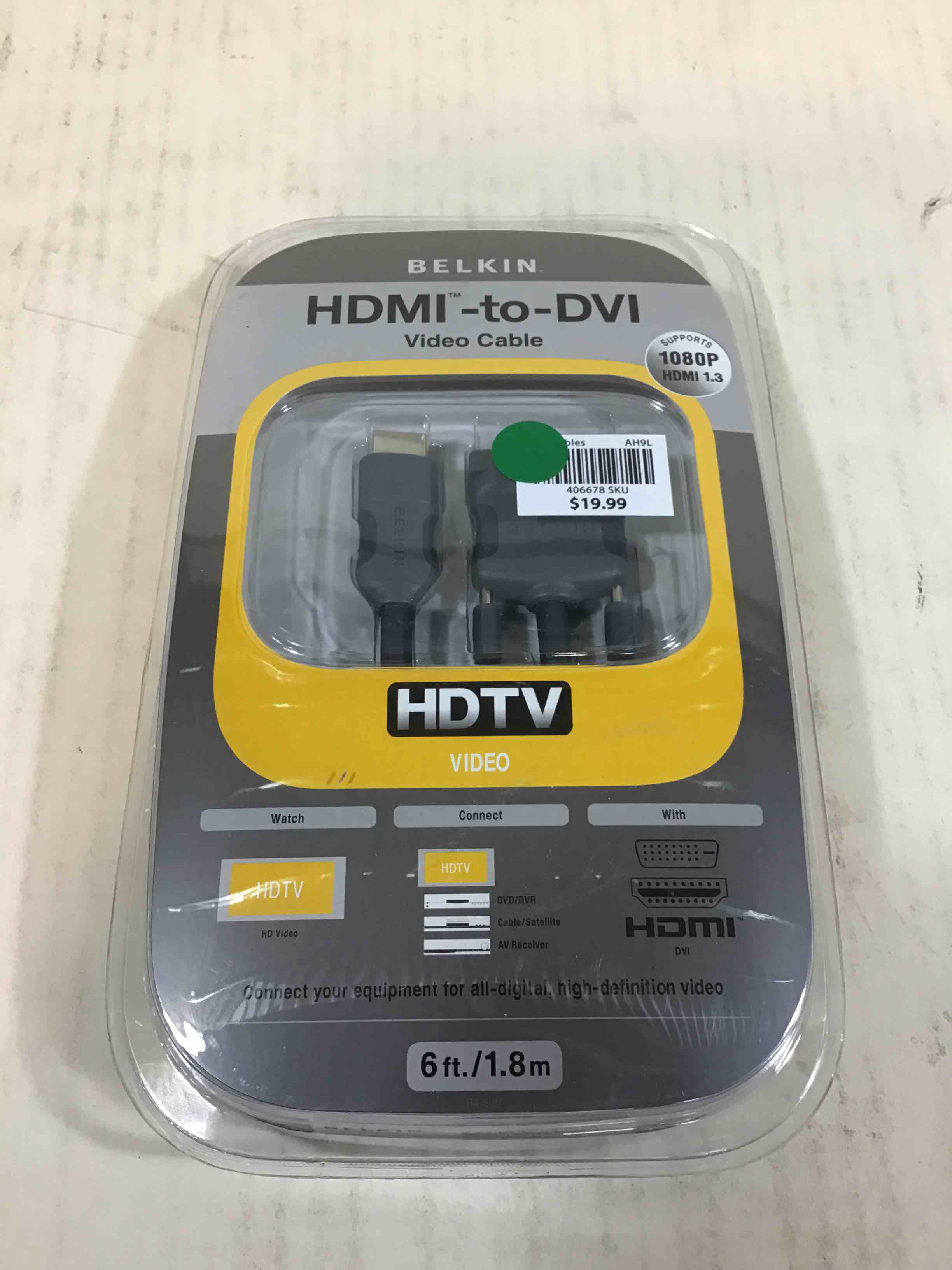 Belkin HDMI To DVI Video Cable