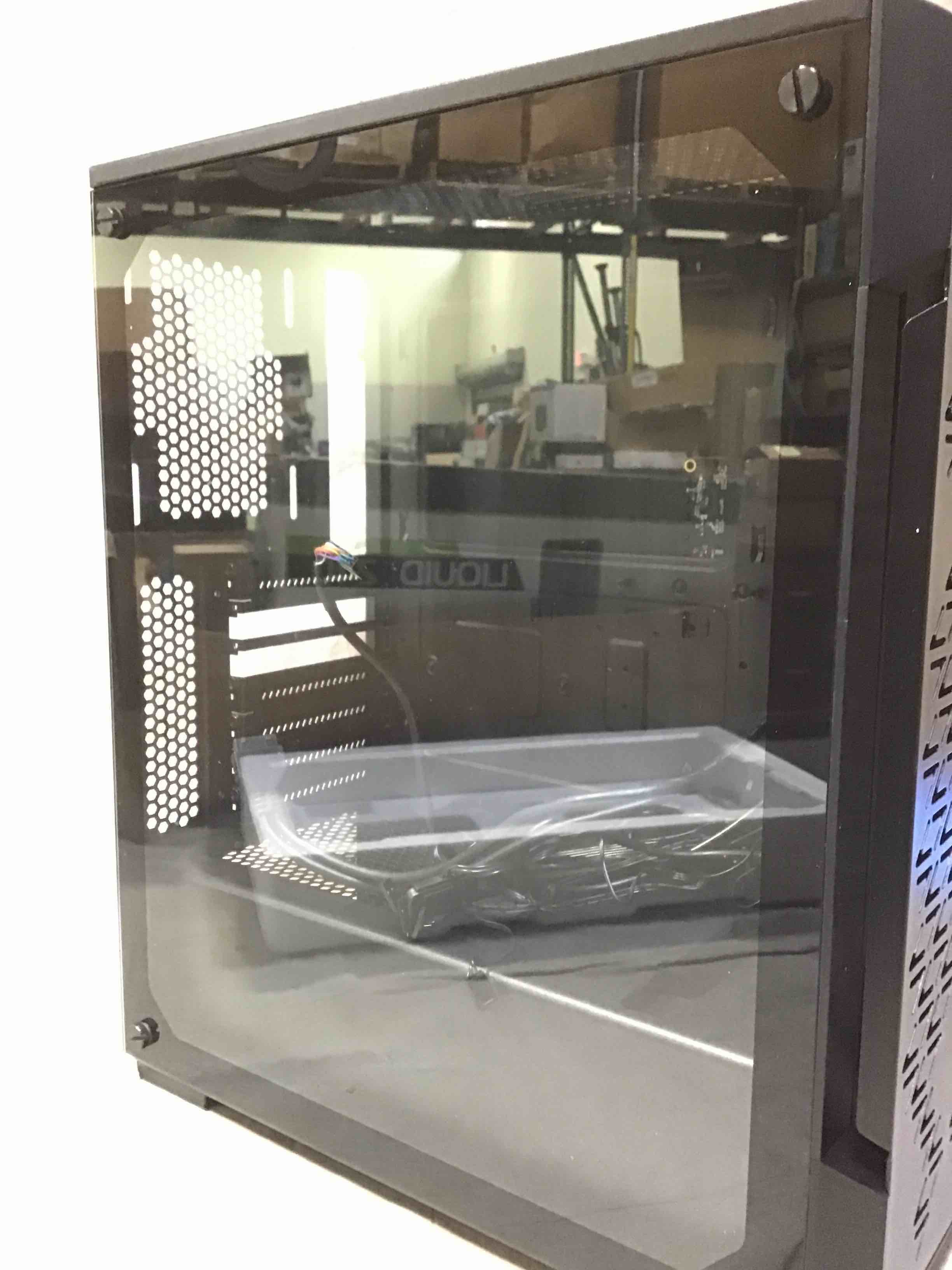 Black Gaming Computer Case