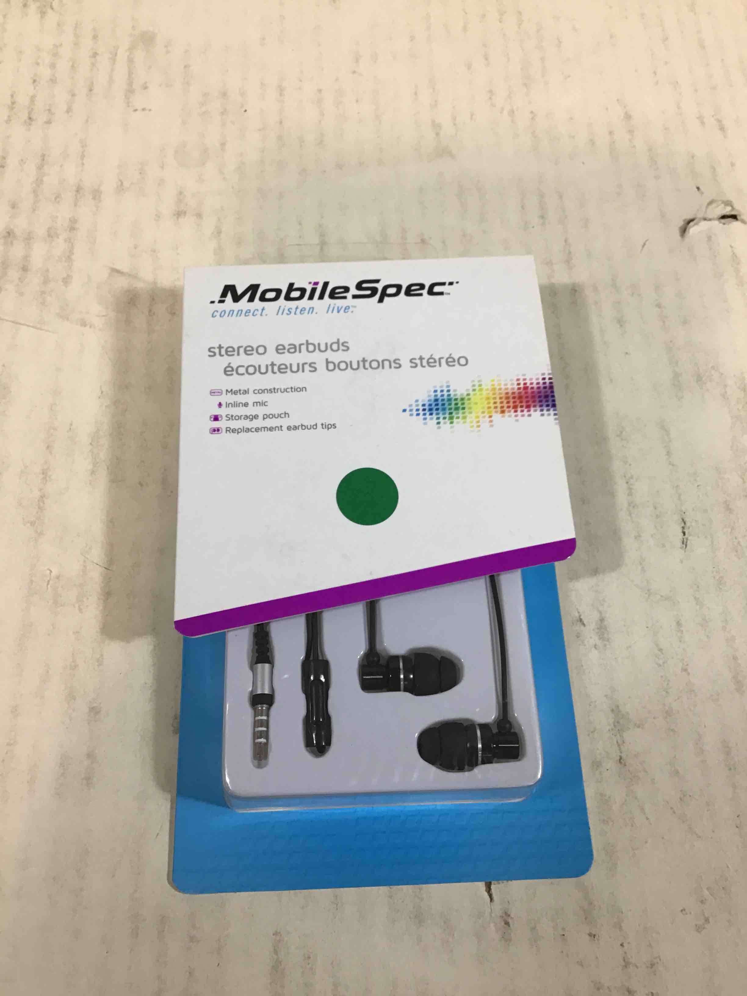 Mobile Spec Stereo Earbuds 