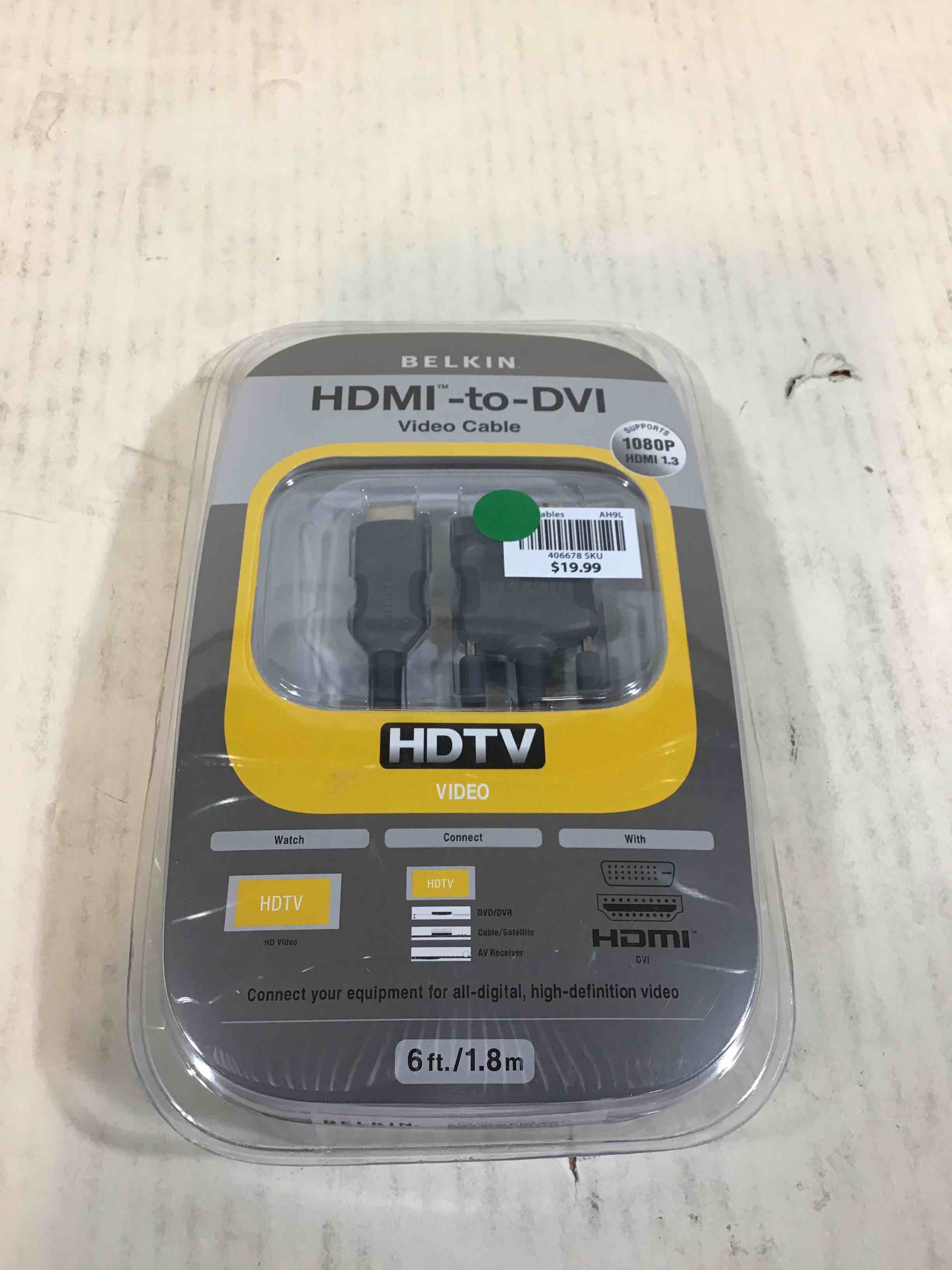 Belkin HDMI To DVI Video Cable