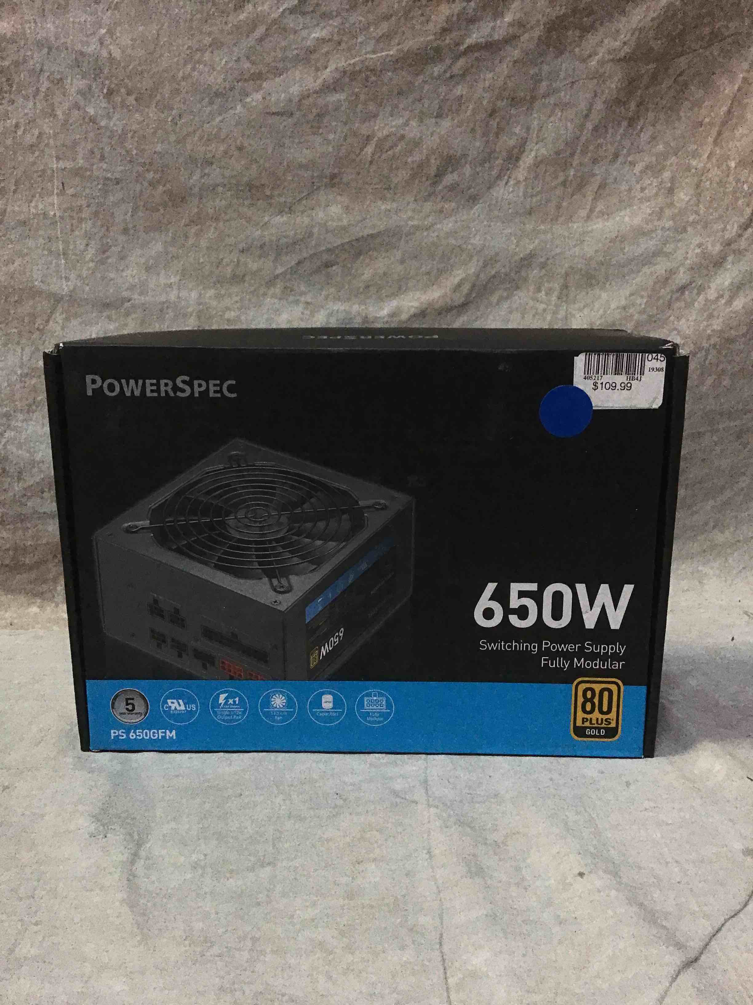 PowerSpec 650W Power Supply 