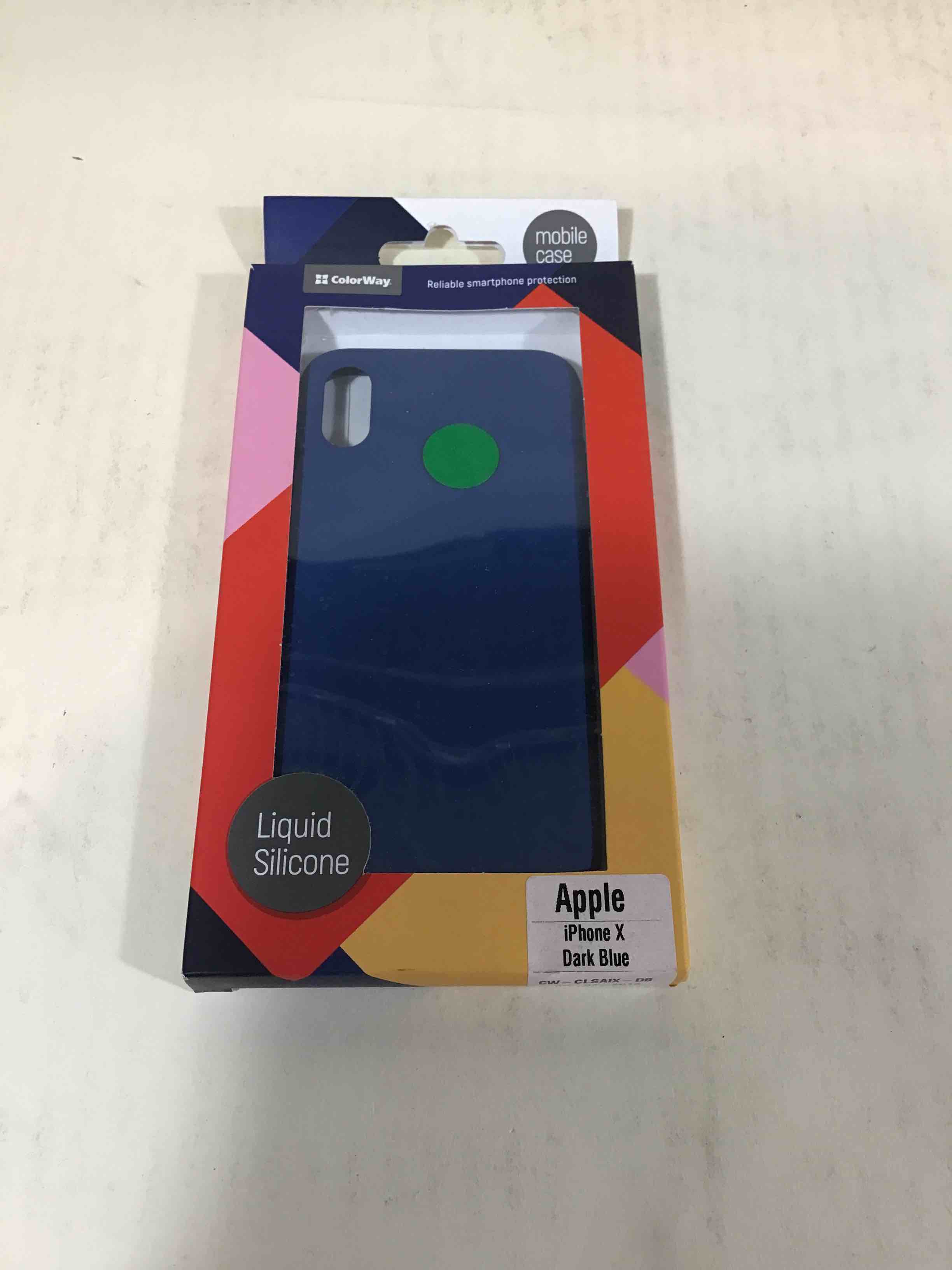 Colorway Liquid Silicone Apple iPhone X Phone Case