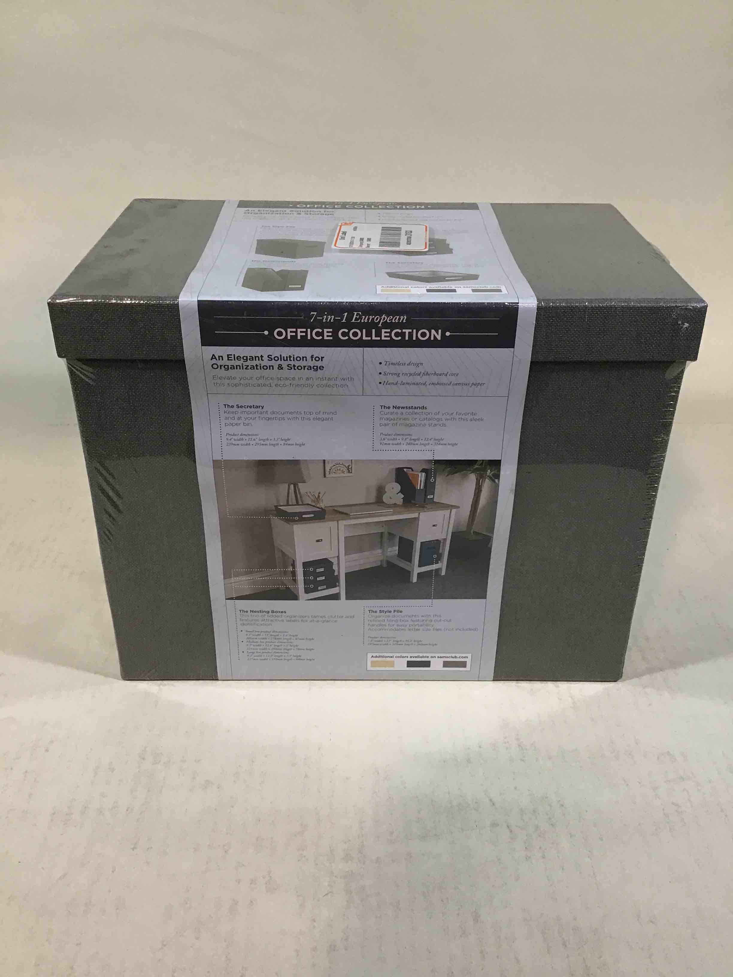 7 in 1 European Storage Office Collection 