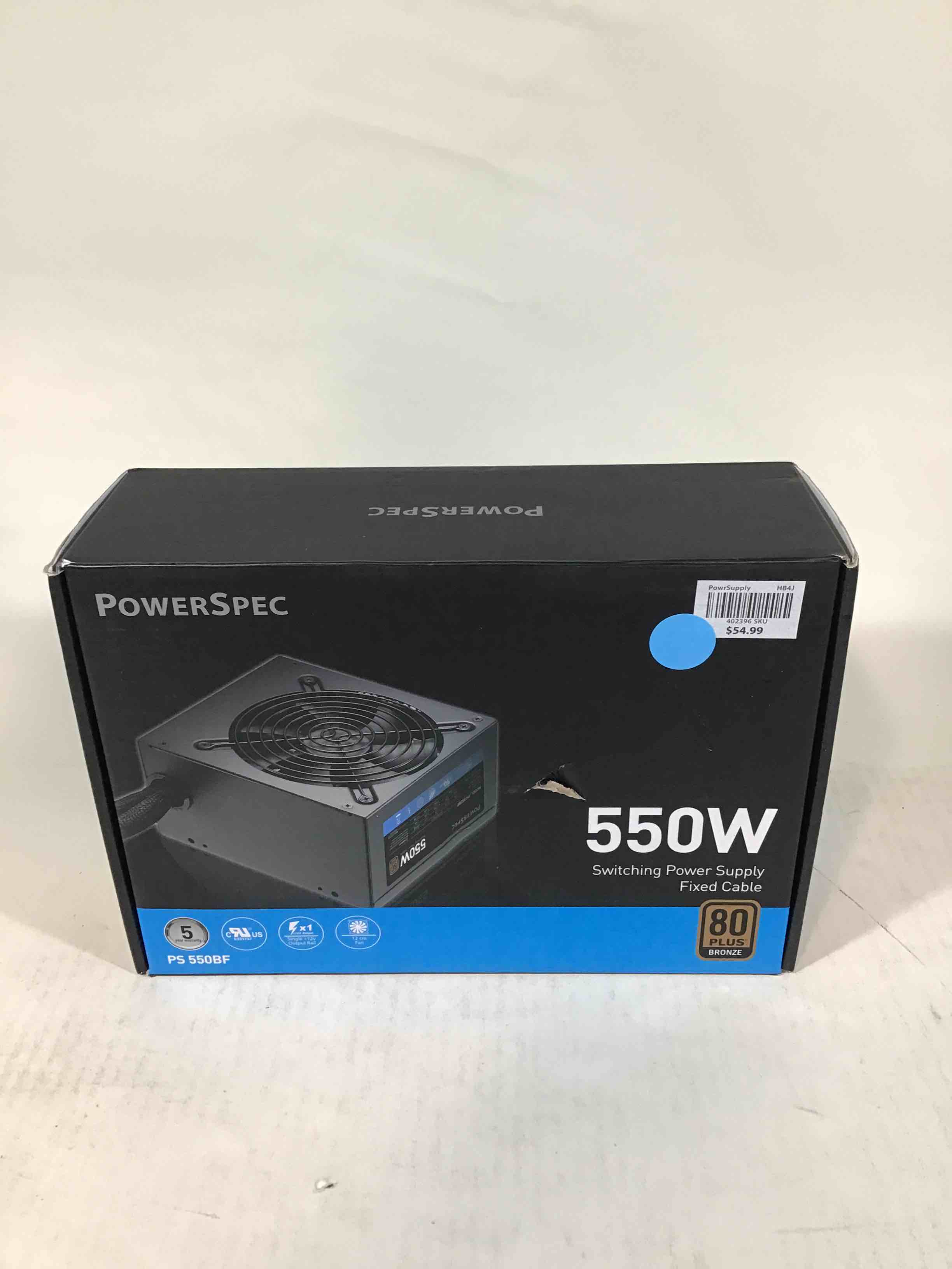 550W Power Supply 