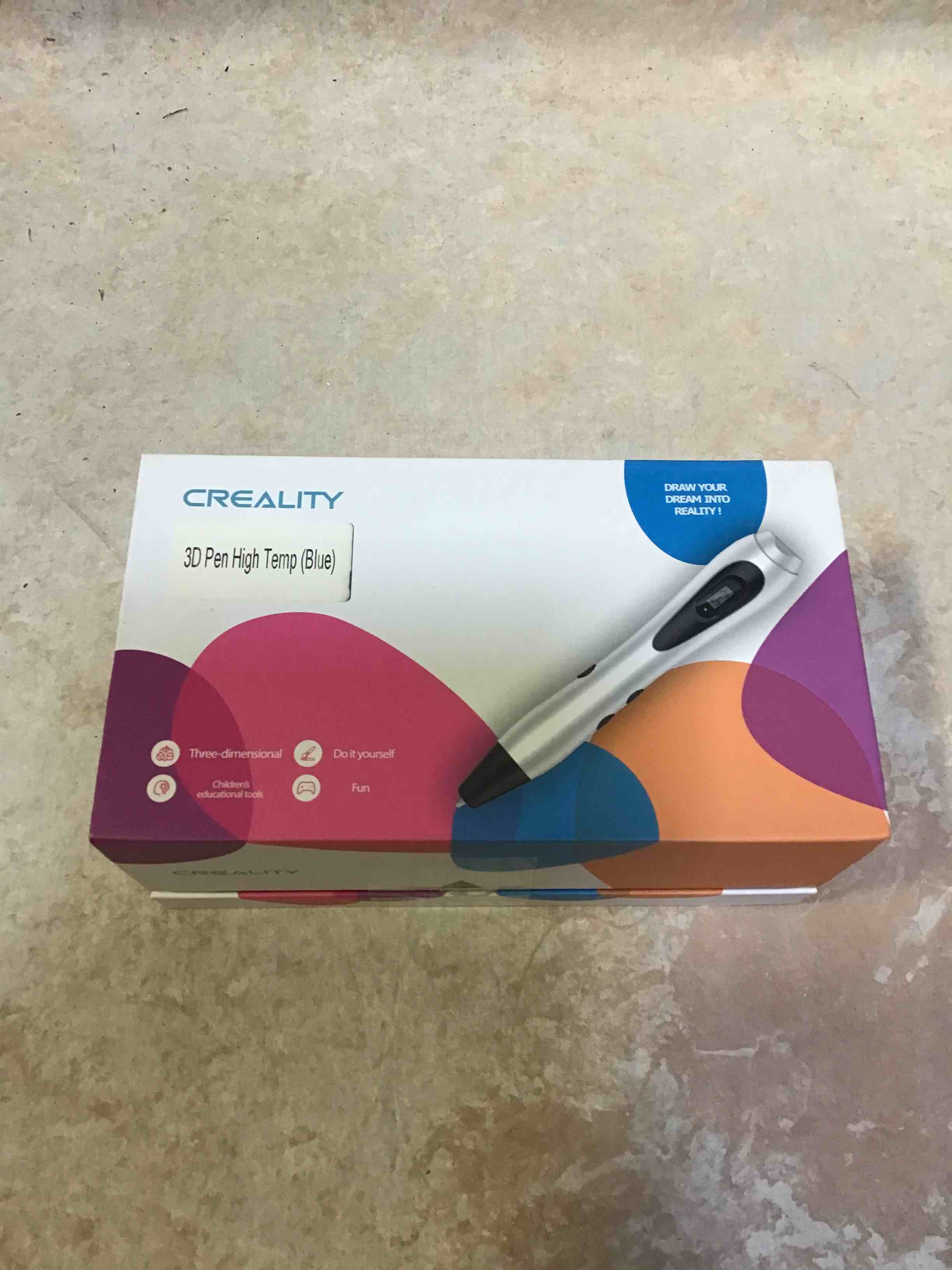Creality 3D Pen High Temp (Blue)