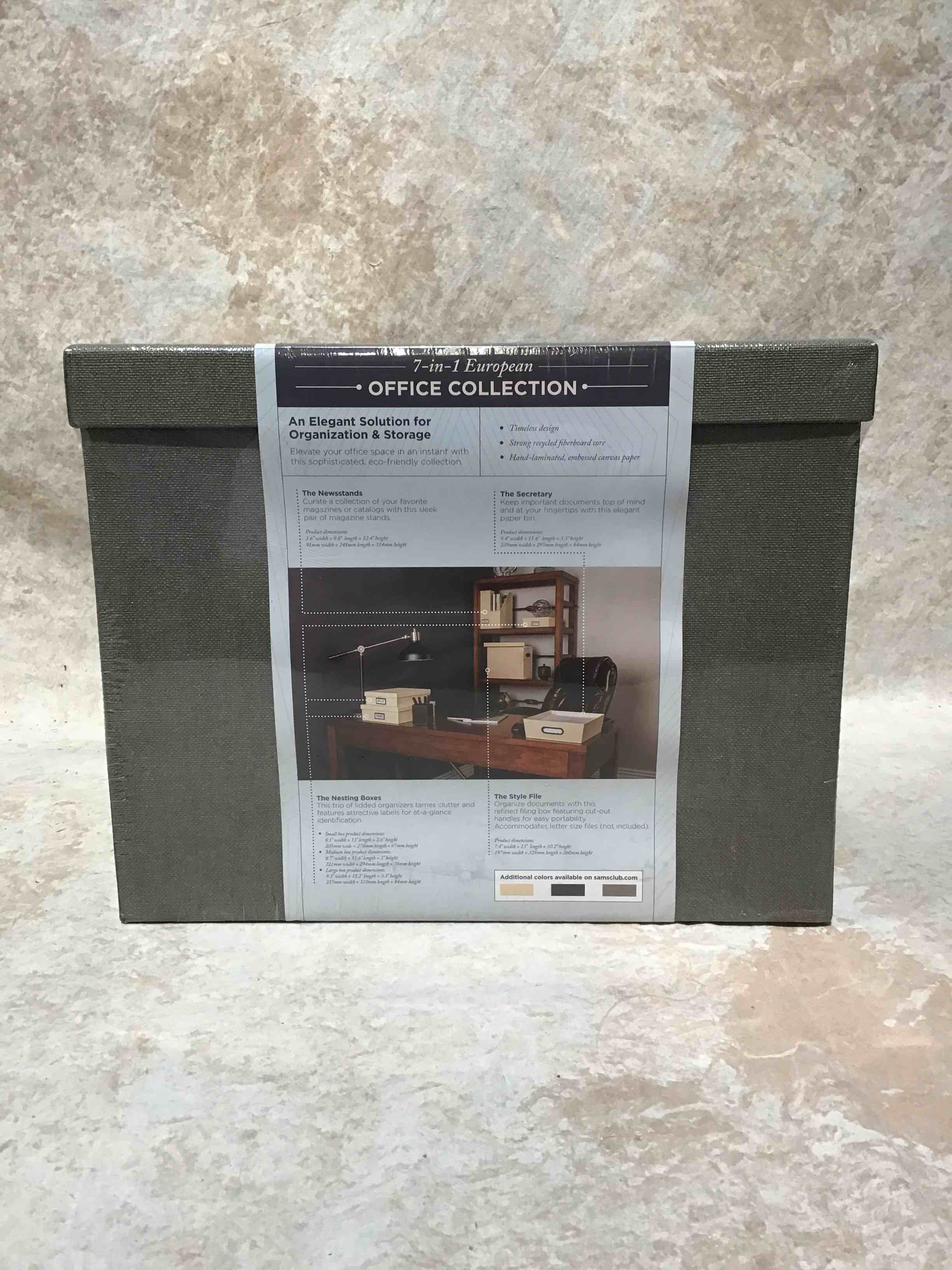 7-in-1 European Storage Office Collection