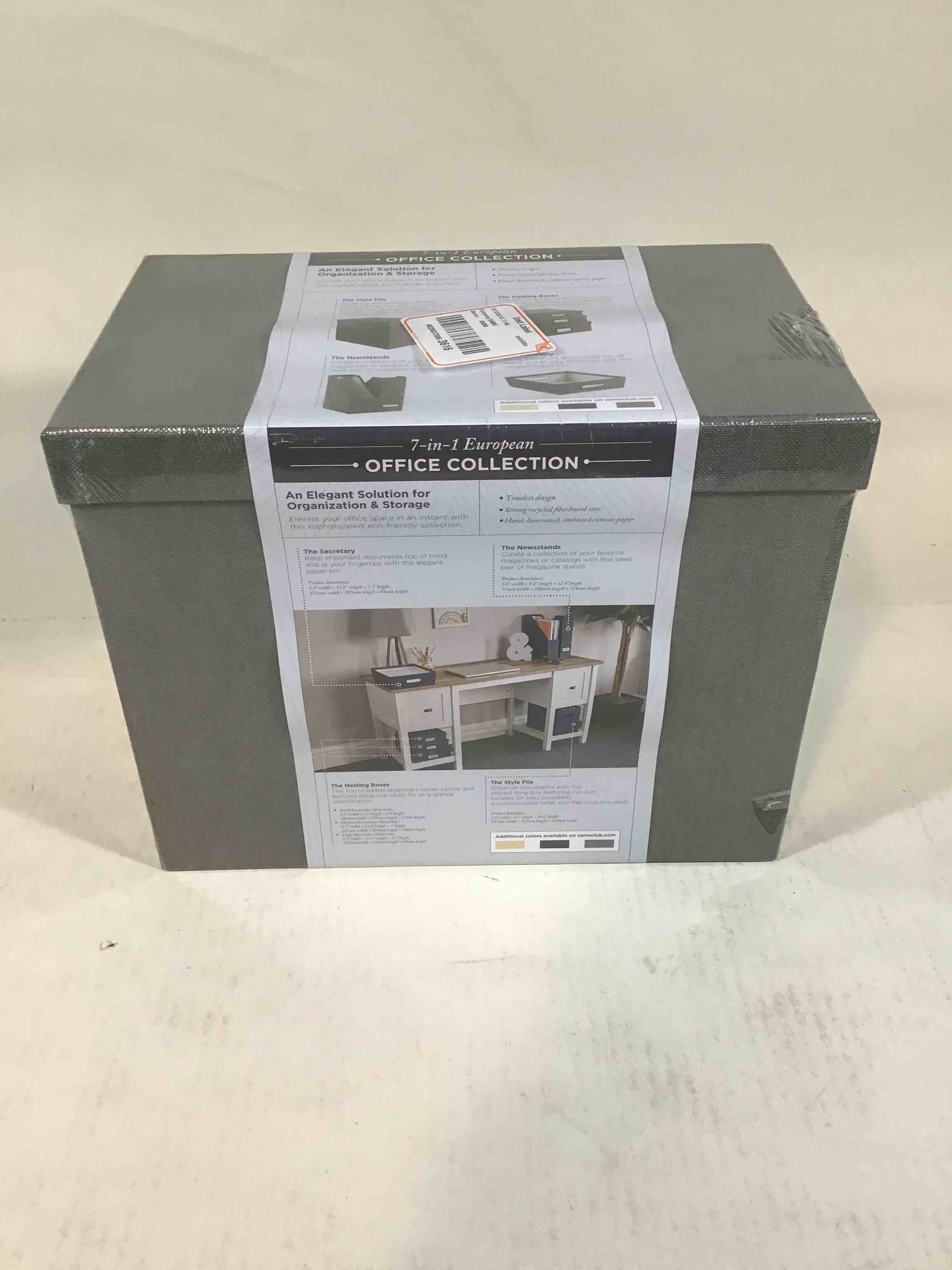 7 in 1 European Storage Office Collection