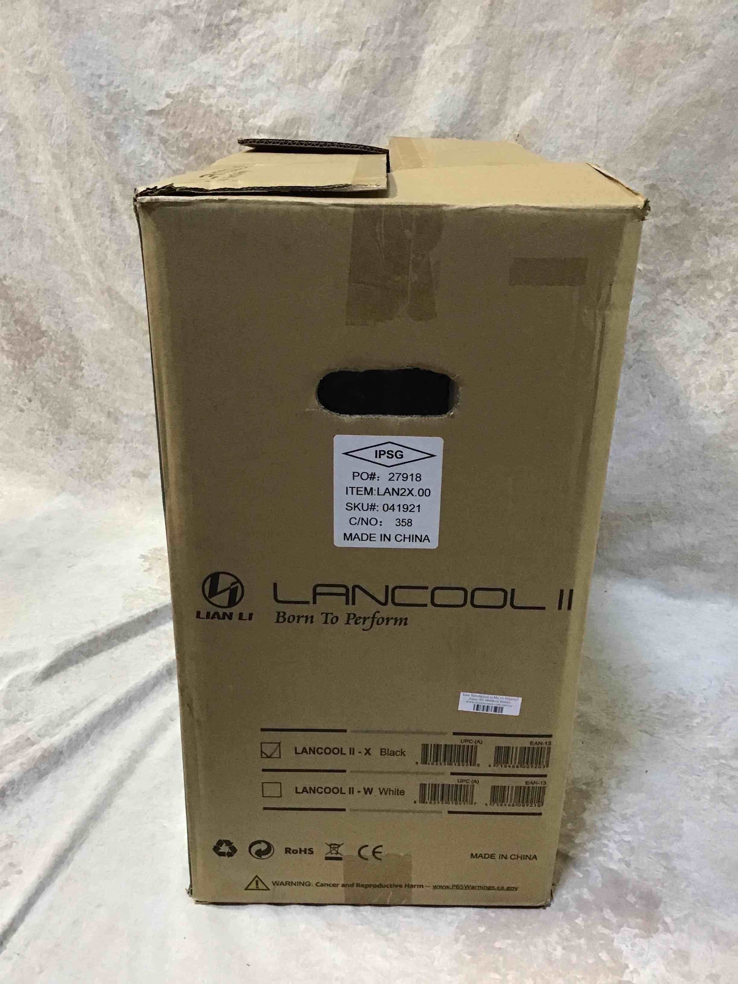 Lian Li Lancool II Gaming Computer Case - Black