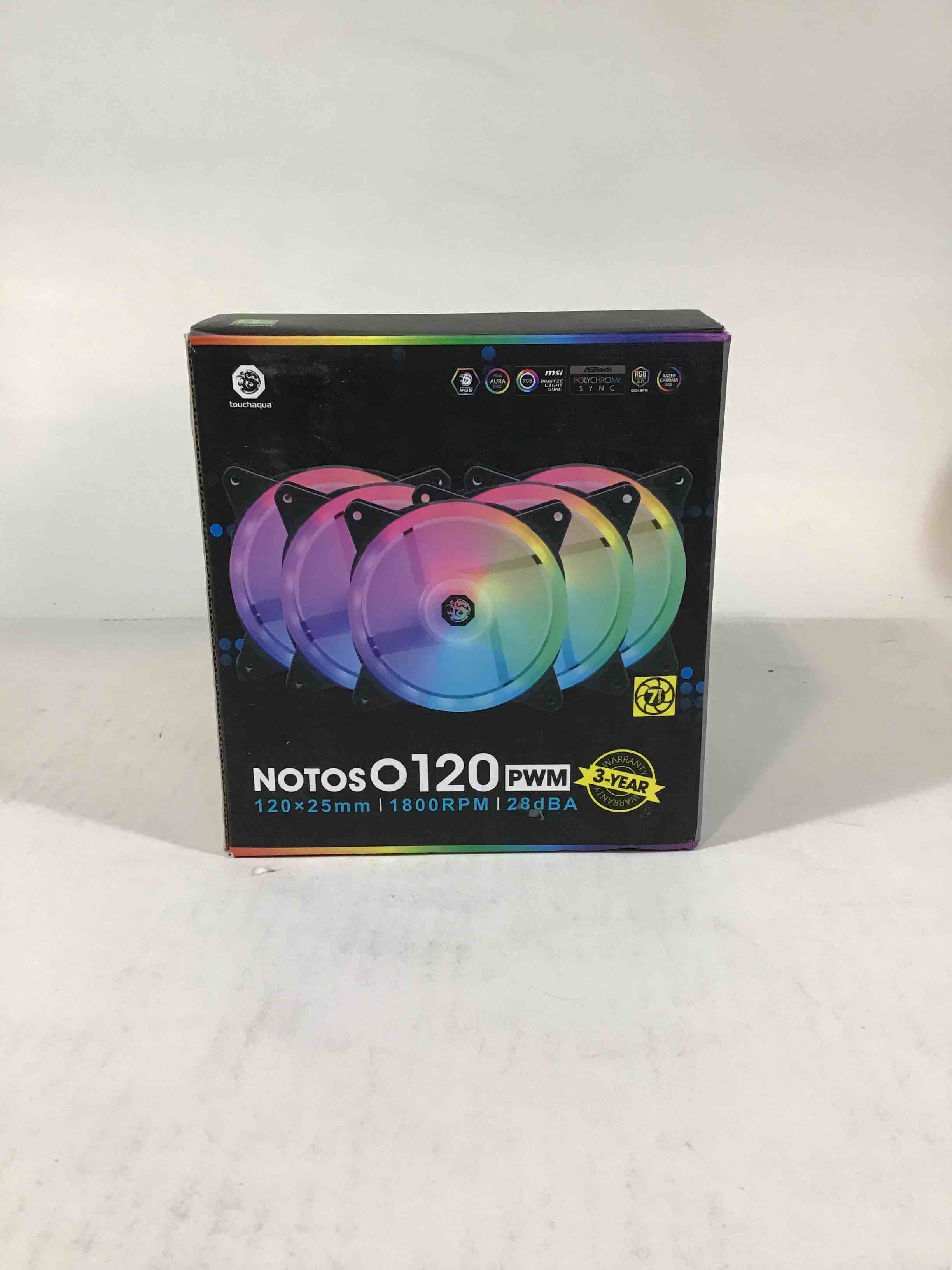 Touchaqua NOTOS 120PWM Fans 5 pack
