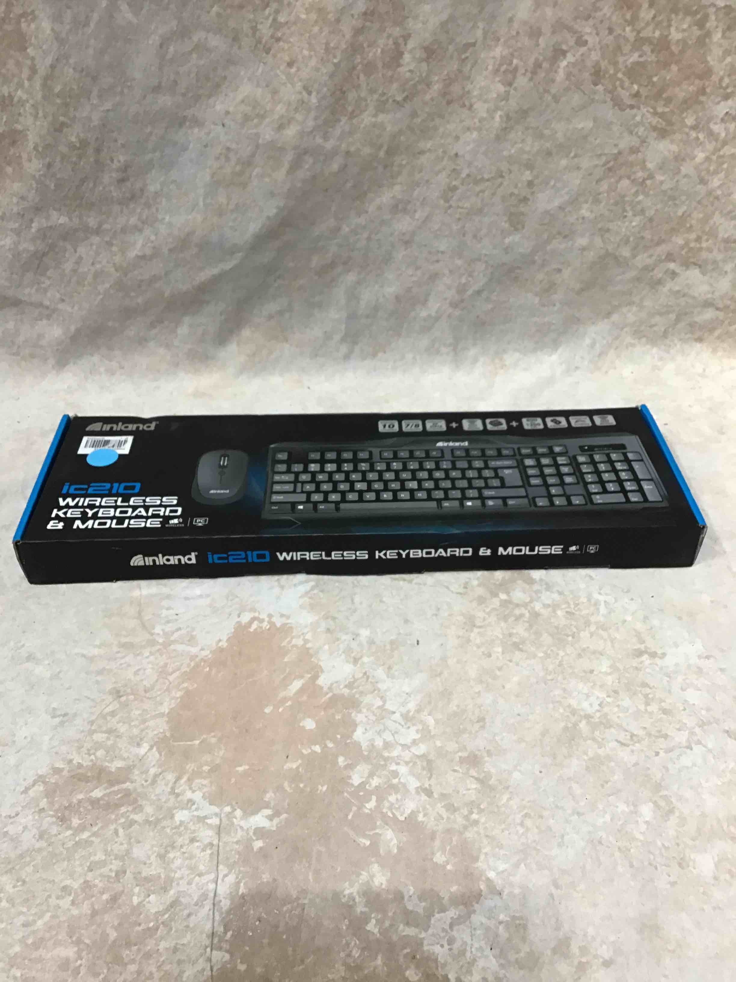 inland ic210 wireless keyboard & mouse combo