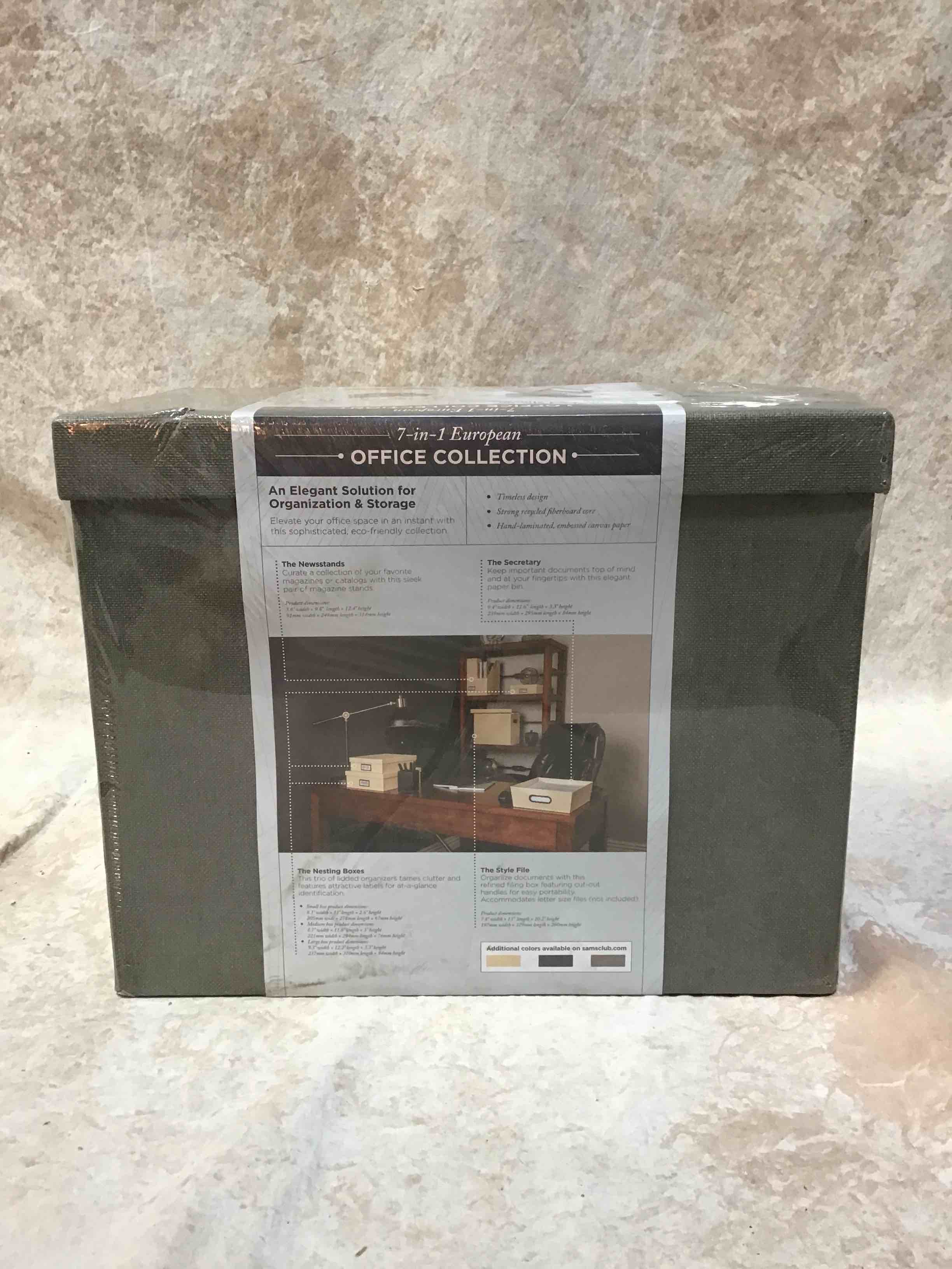 7 in 1 European Office Collection Storage