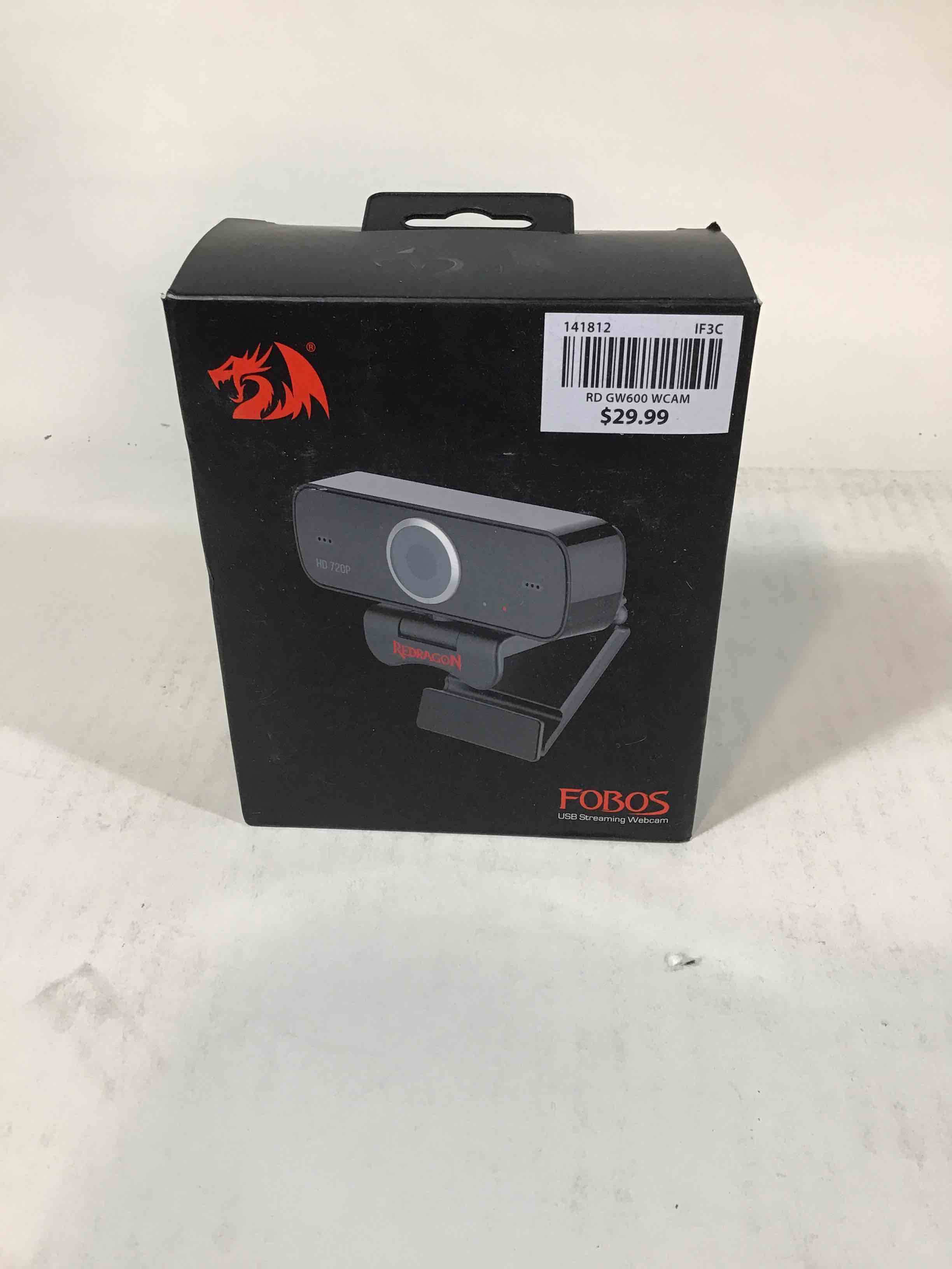Redragon Fobos USB Streaming Webcam