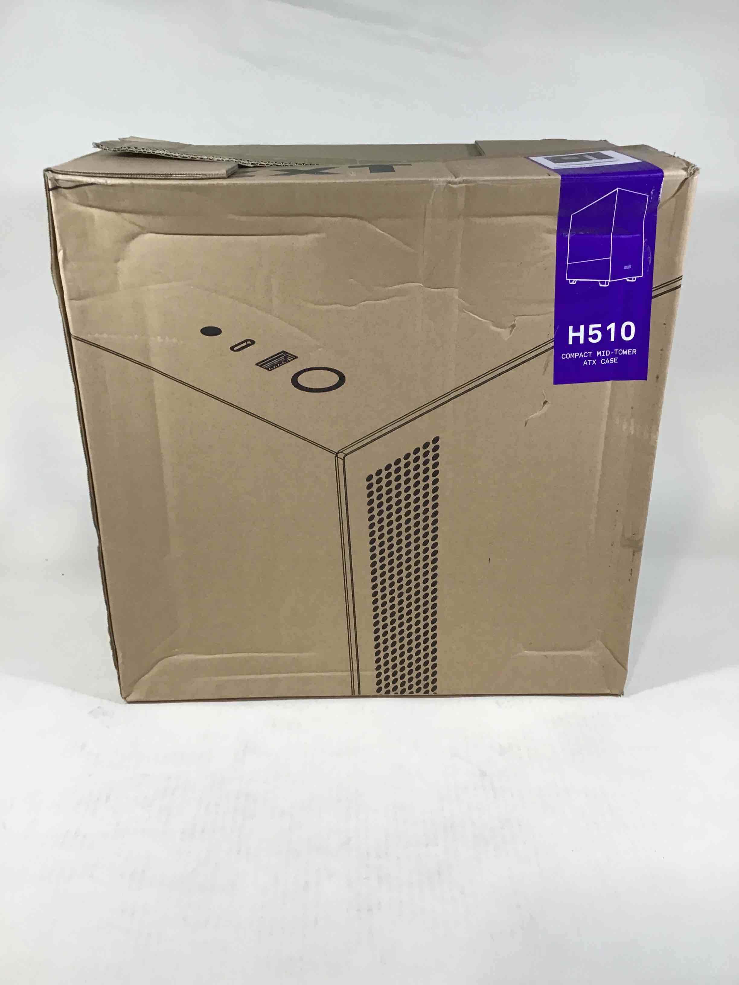 NZXT H510 Compact MID-Tower ATX Case - White
