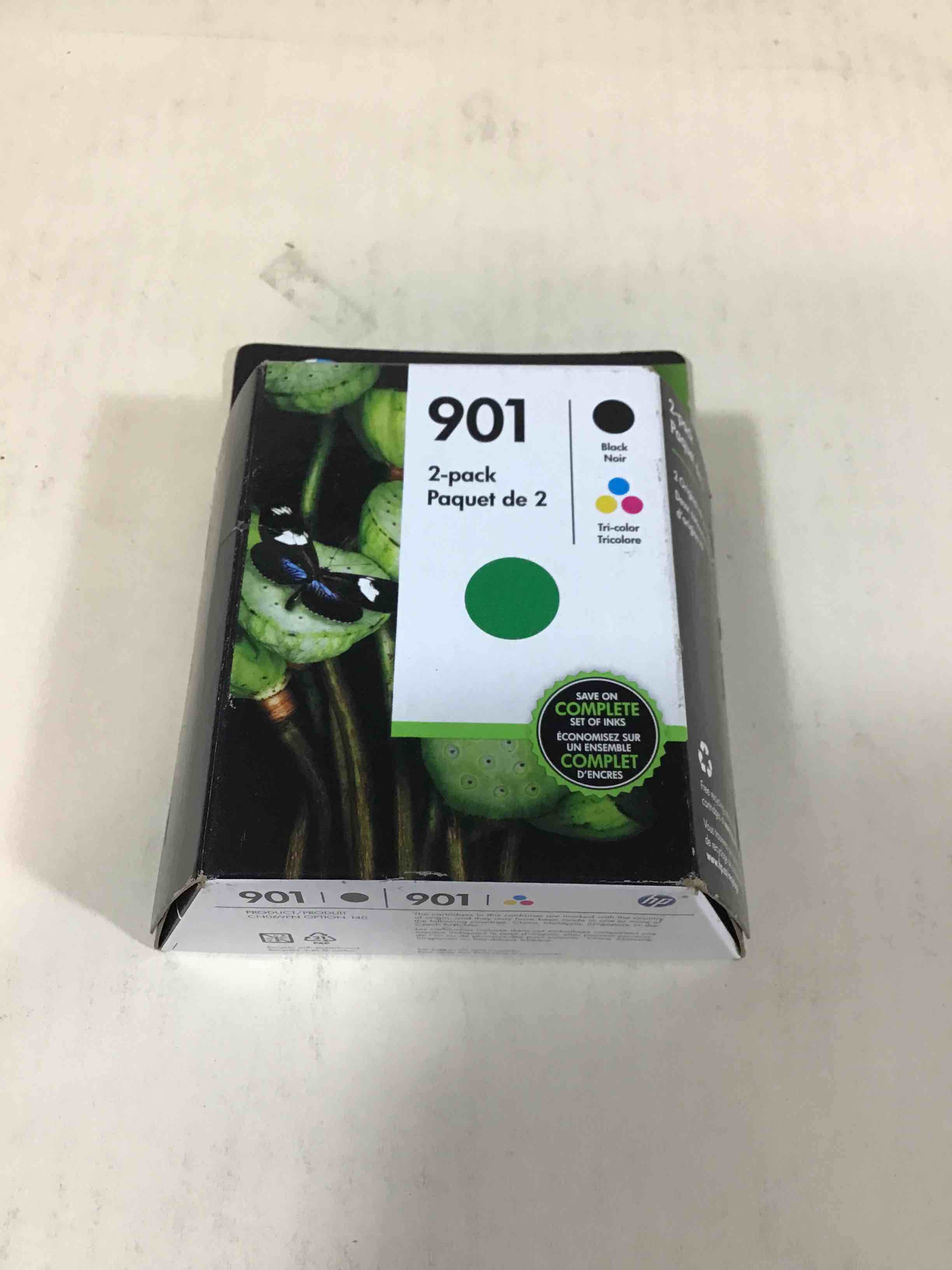 HP 901 Black and Tri-color 2 pack Original HP Ink