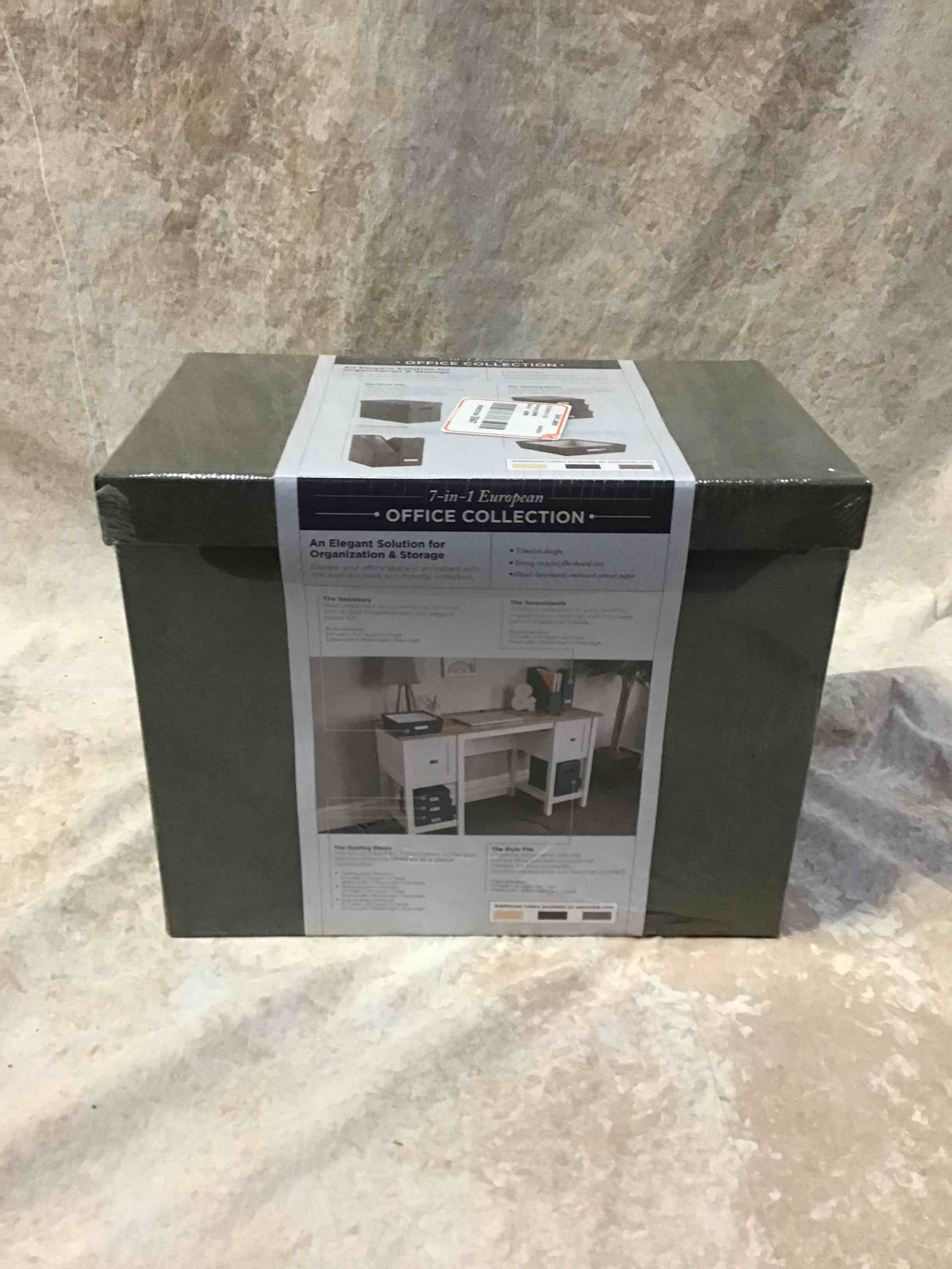7 in 1 European Office Collection Storage Containers 