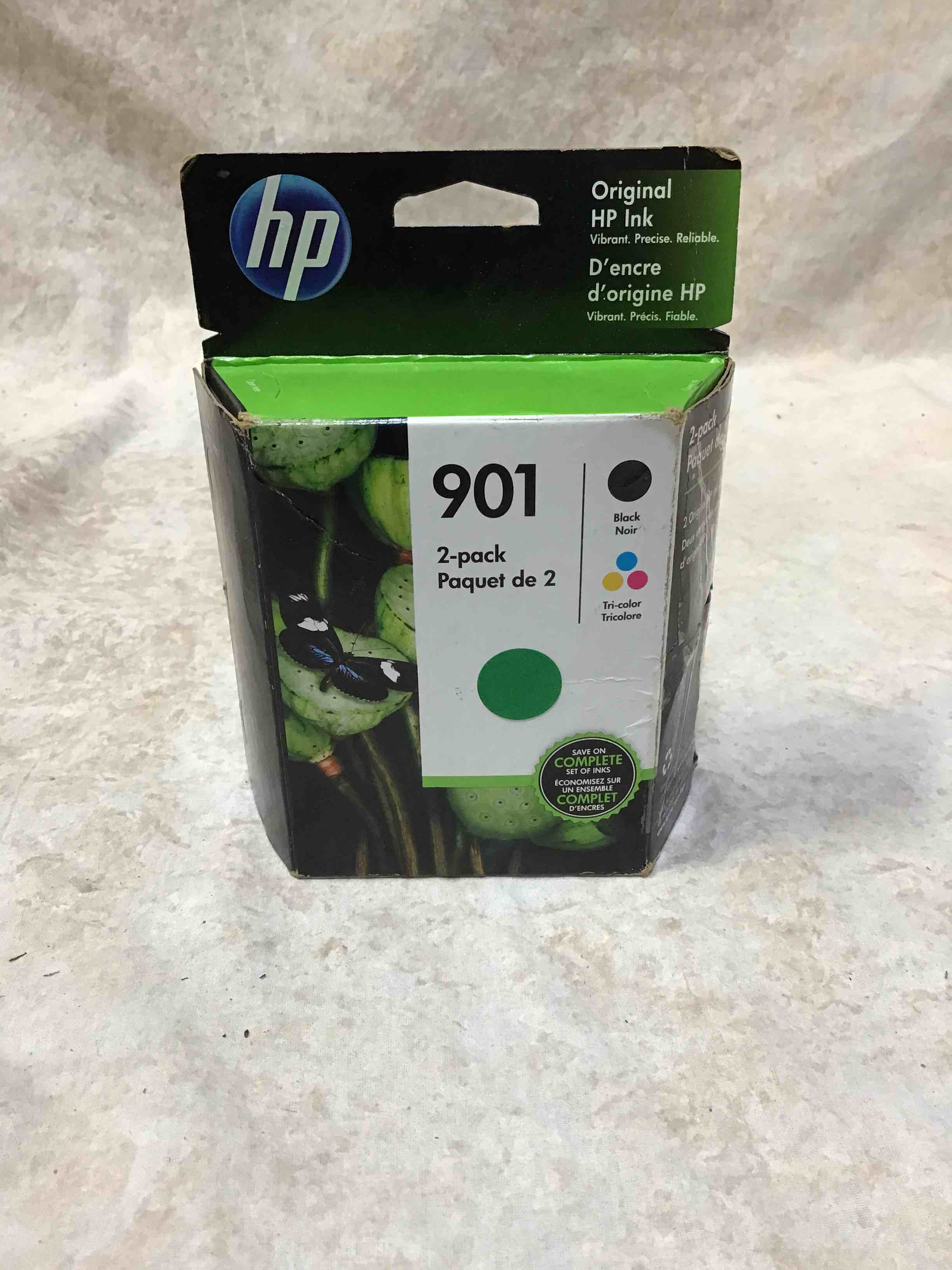 HP 901 Black & Tricolor 2 Pack Original HP Ink