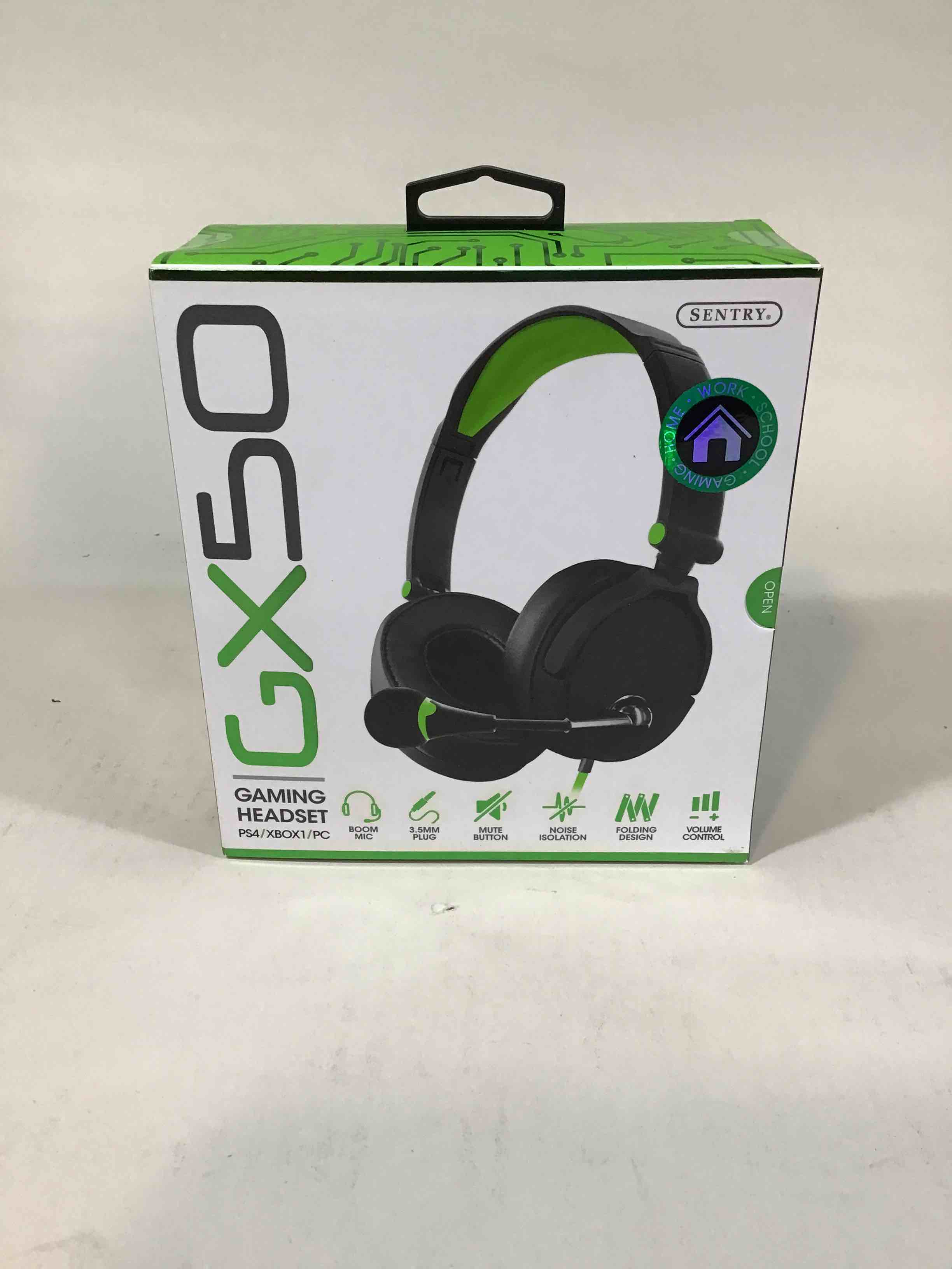 SENTRY Industries GX50 Gaming Headset for PS4 / Xbox/PC - Color May Vary (Red, Green, Blue)