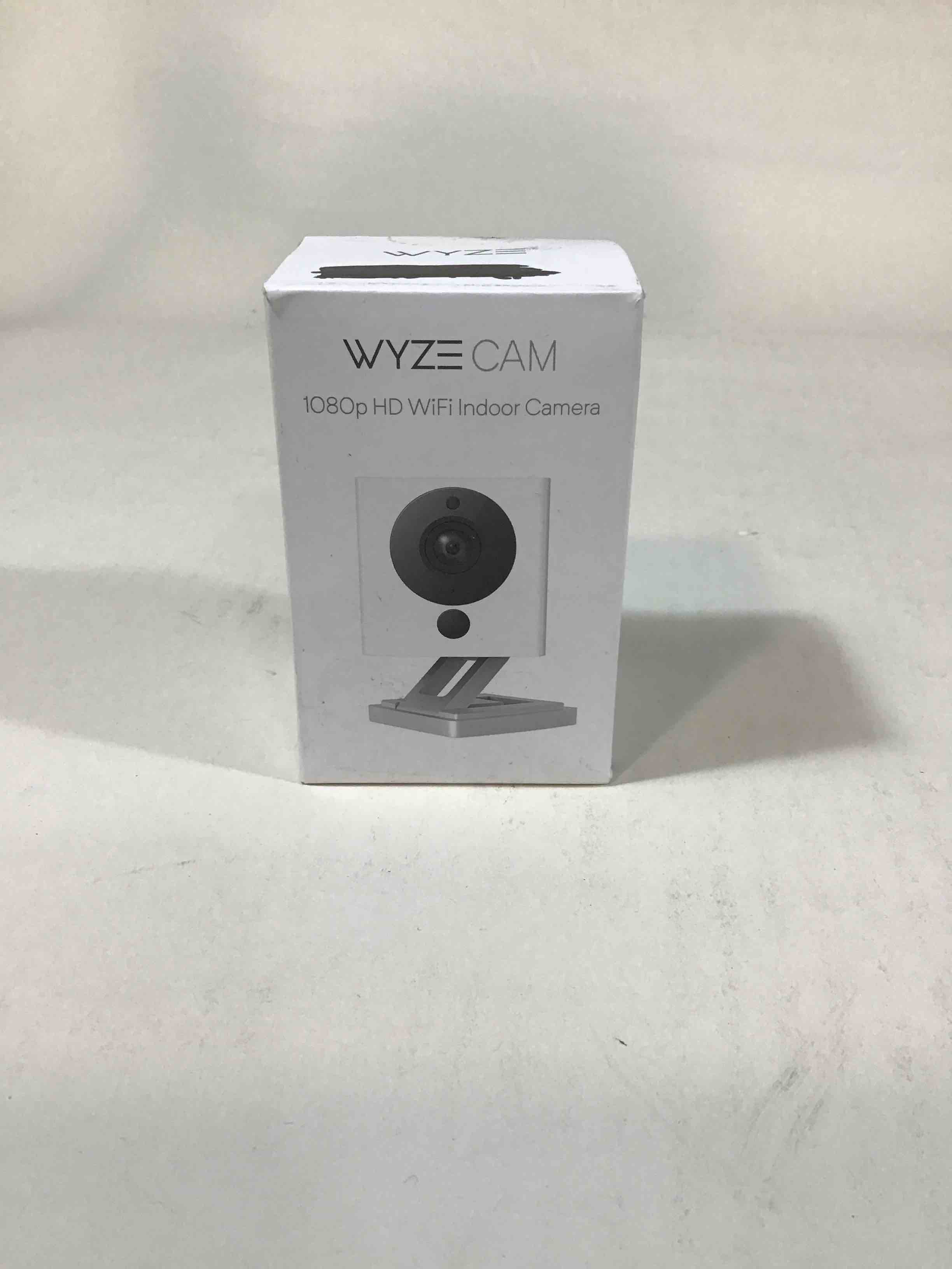 WYZE Cam v2 1080p HD Indoor WiFi Smart Home Camera with Night Vision, 2-Way Audio, Works with Alexa & the Google Assistant, White, 1-Pack
