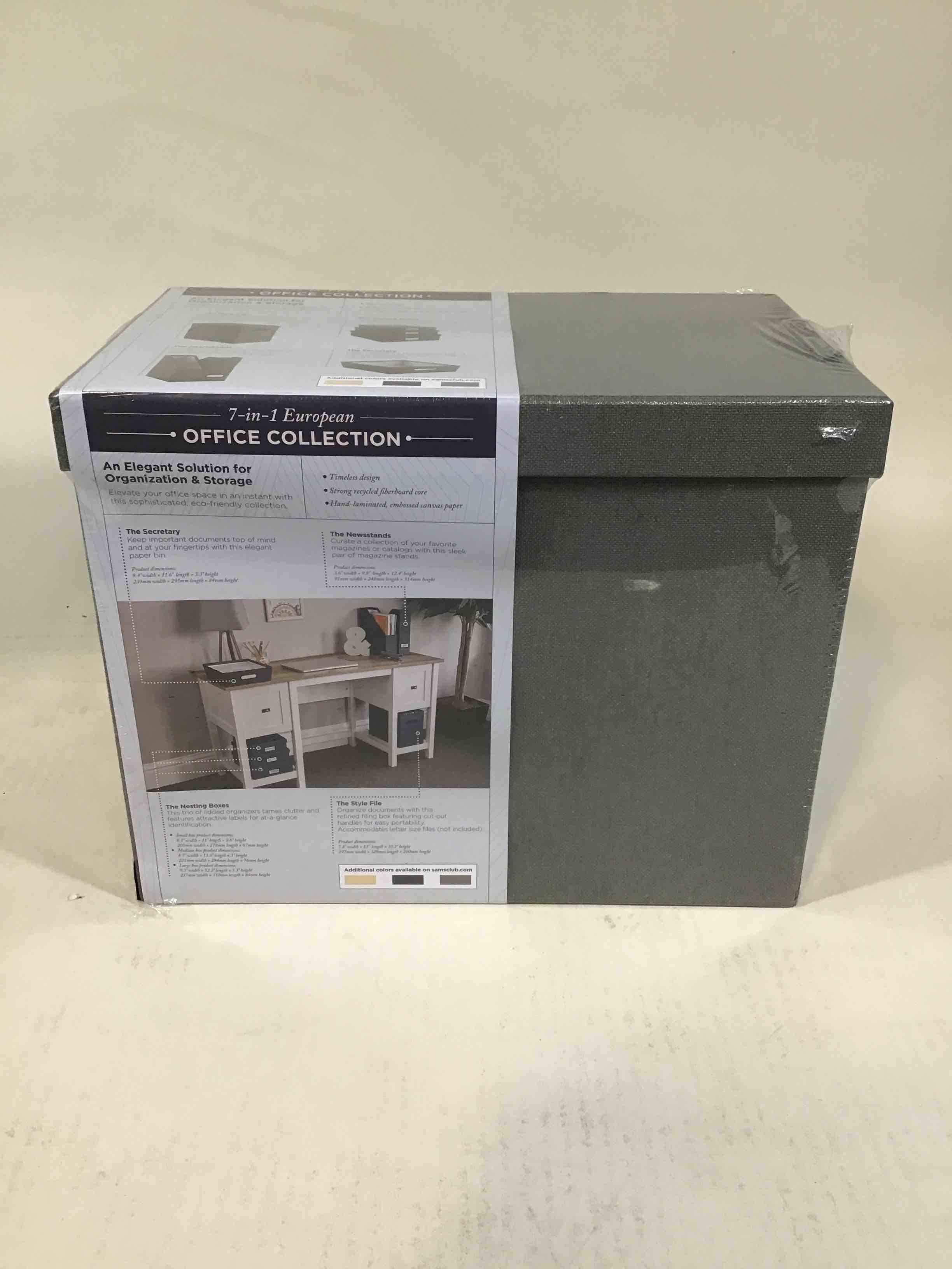 7 in 1 European Office Collection Storage