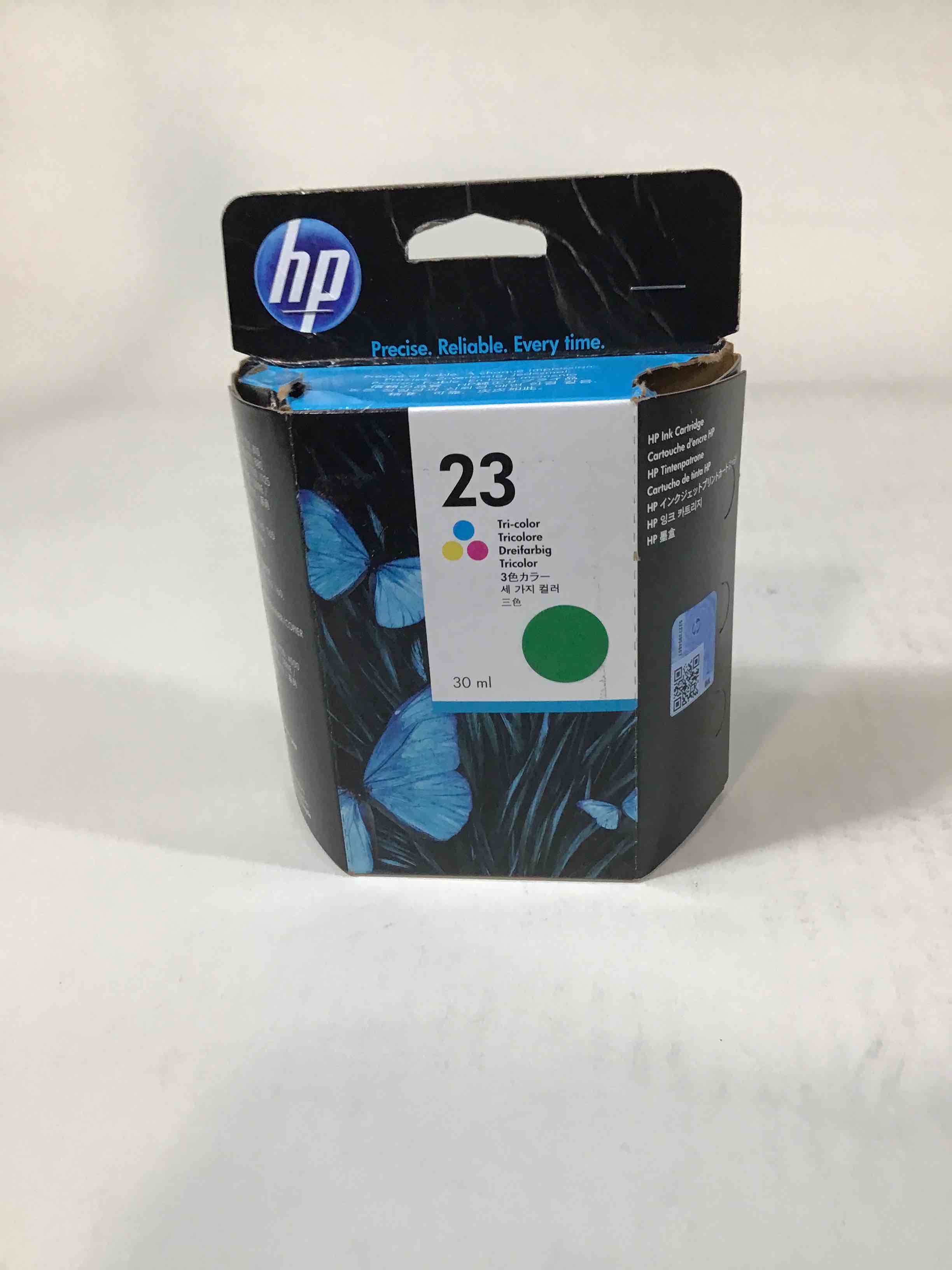 hp 23 tri color ink cartridge c1823d