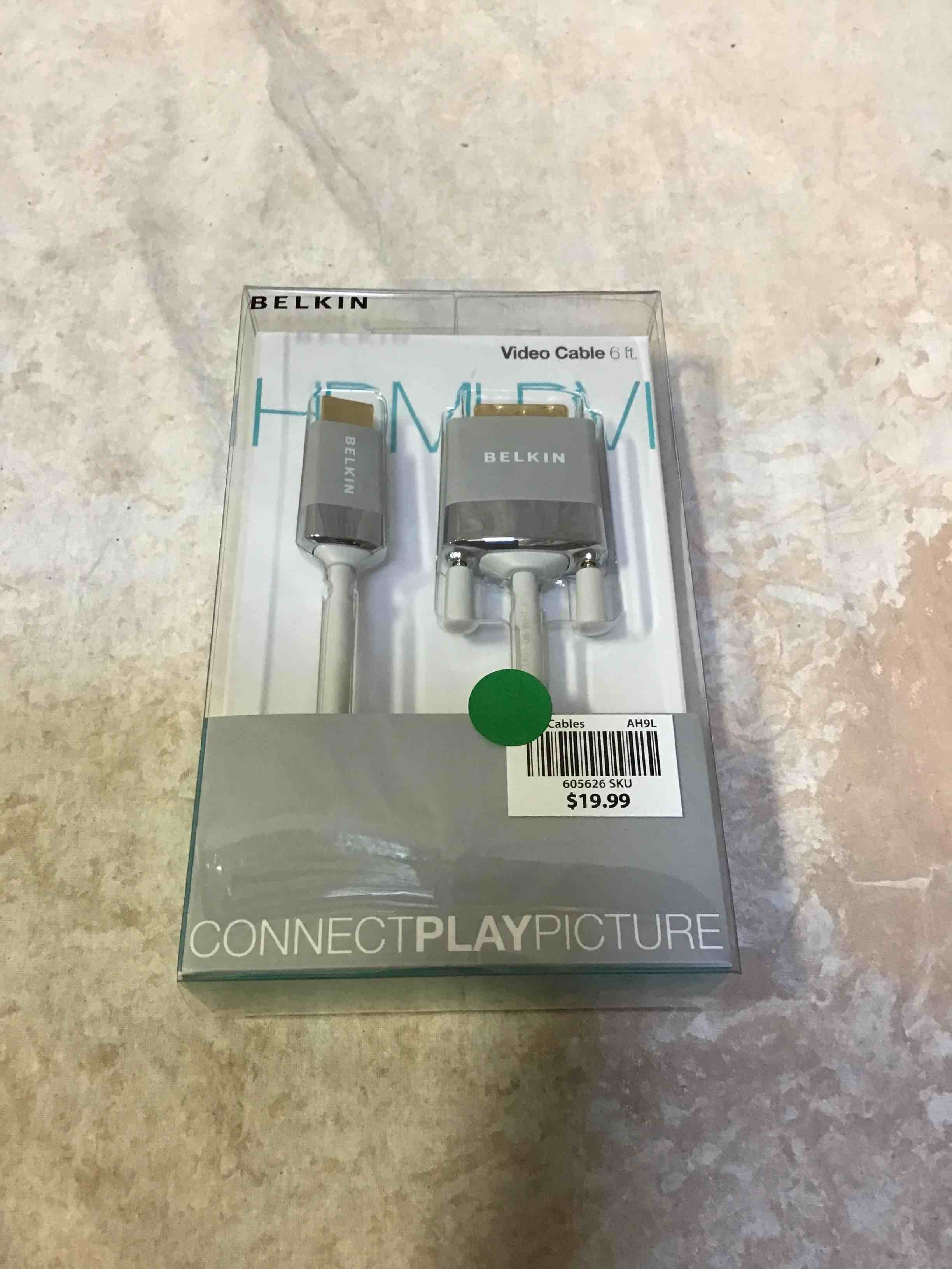 Belkin HDMI to DVI Video Cable