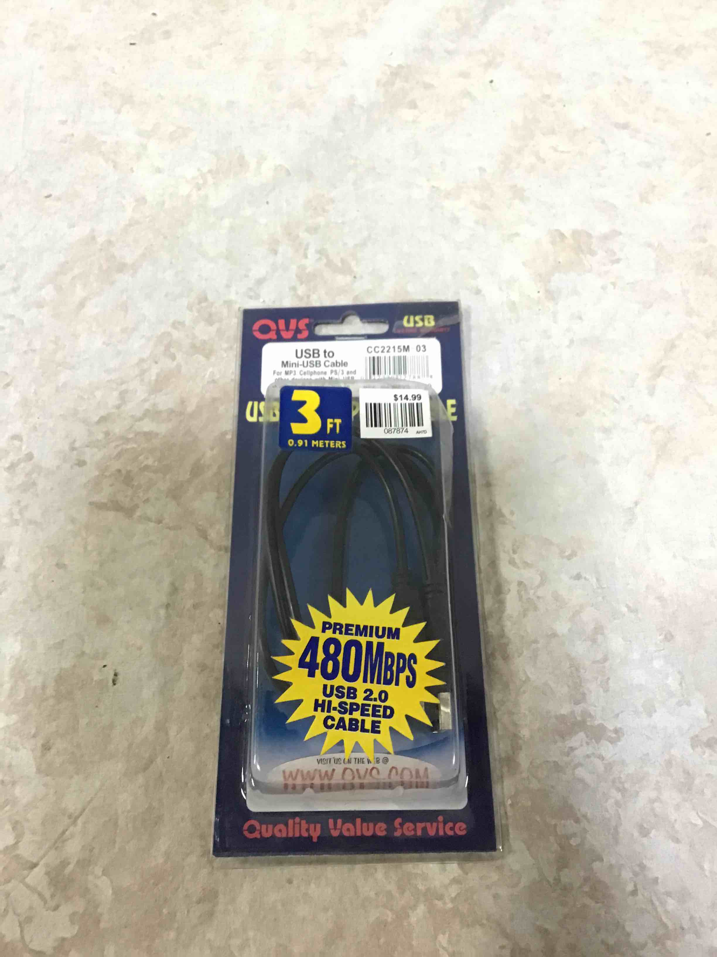 QVS USB High Speed Cable